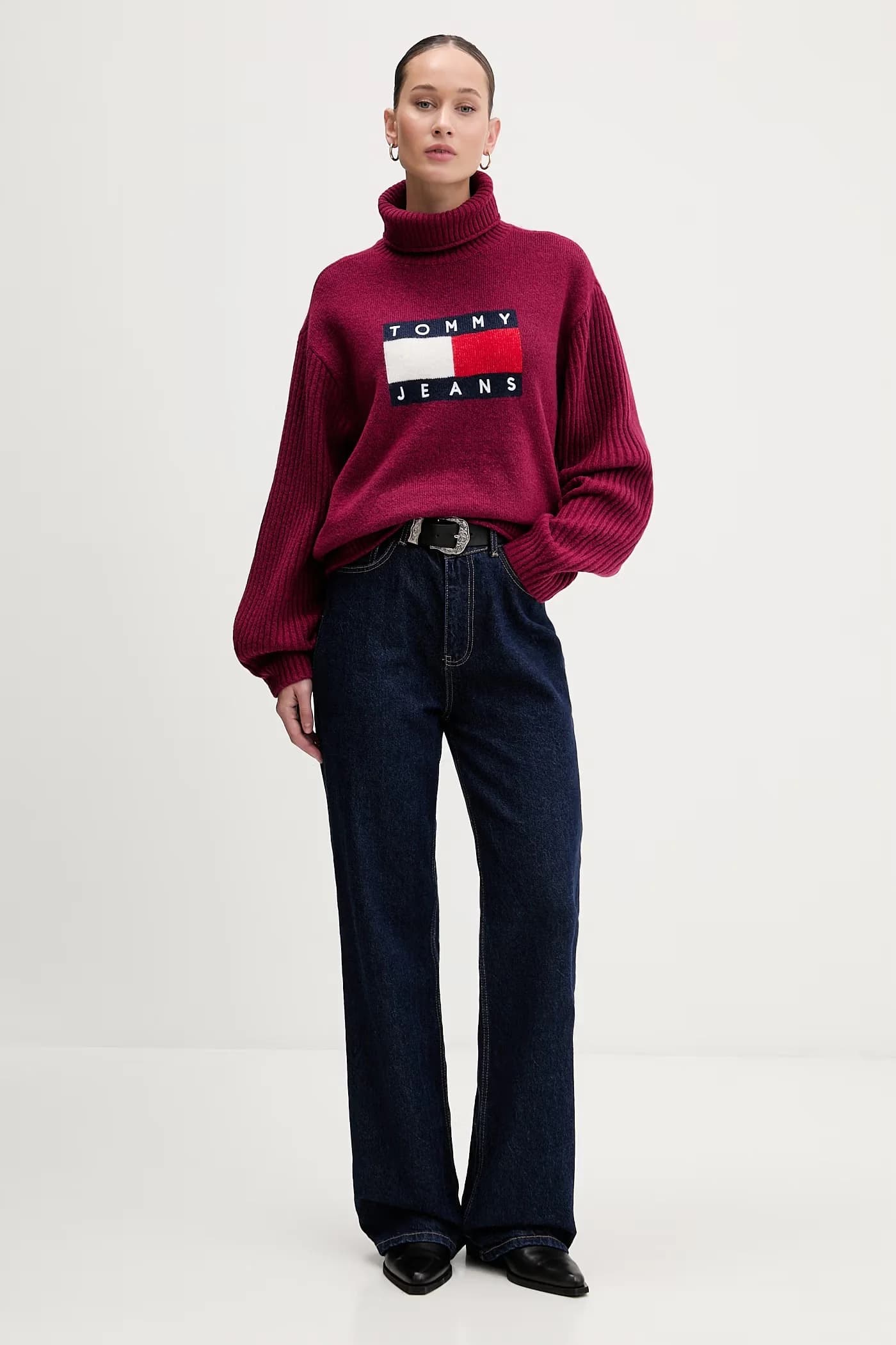 Свитер из смесовой шерсти - фото 2