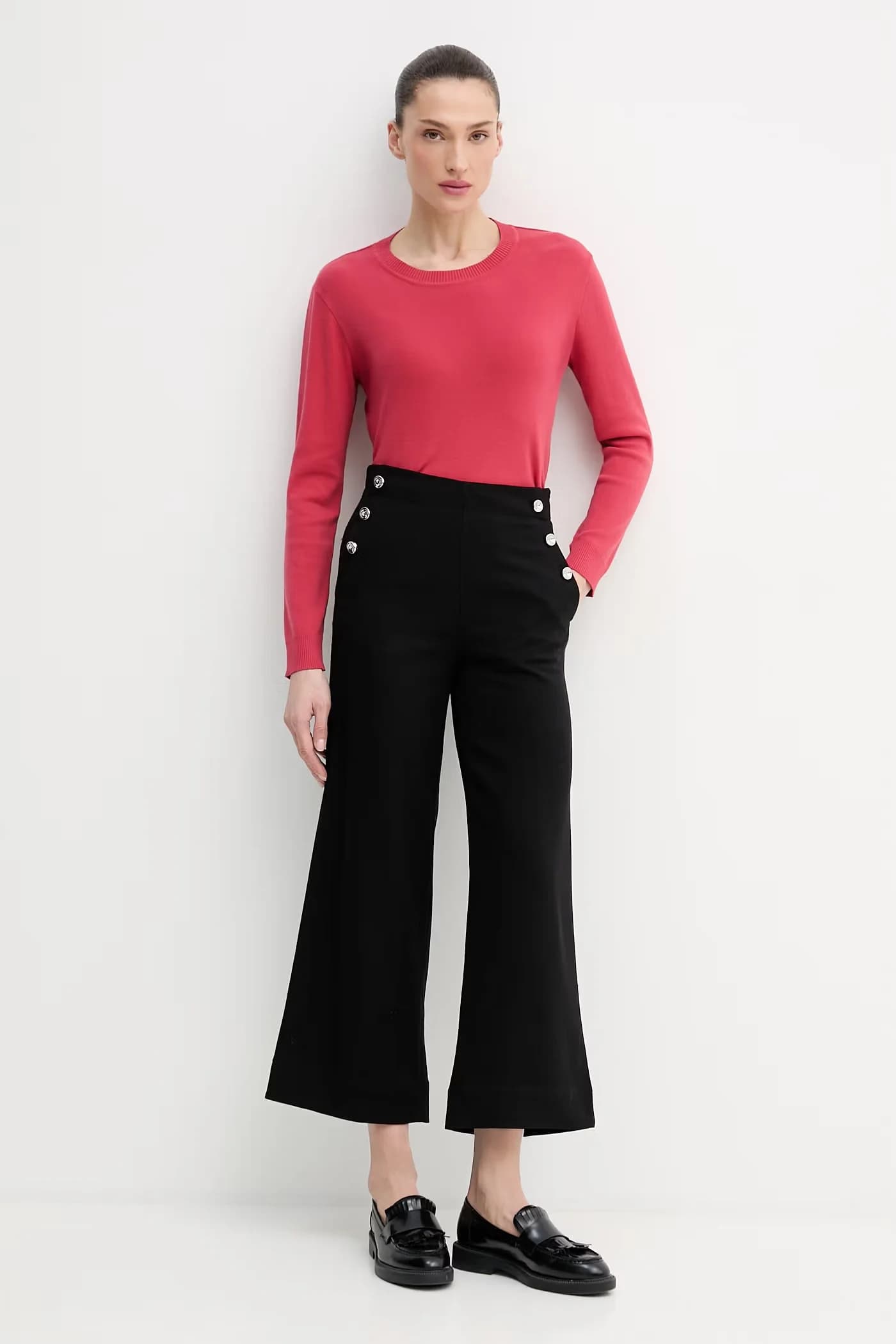 Хлопковый свитер - фото 2