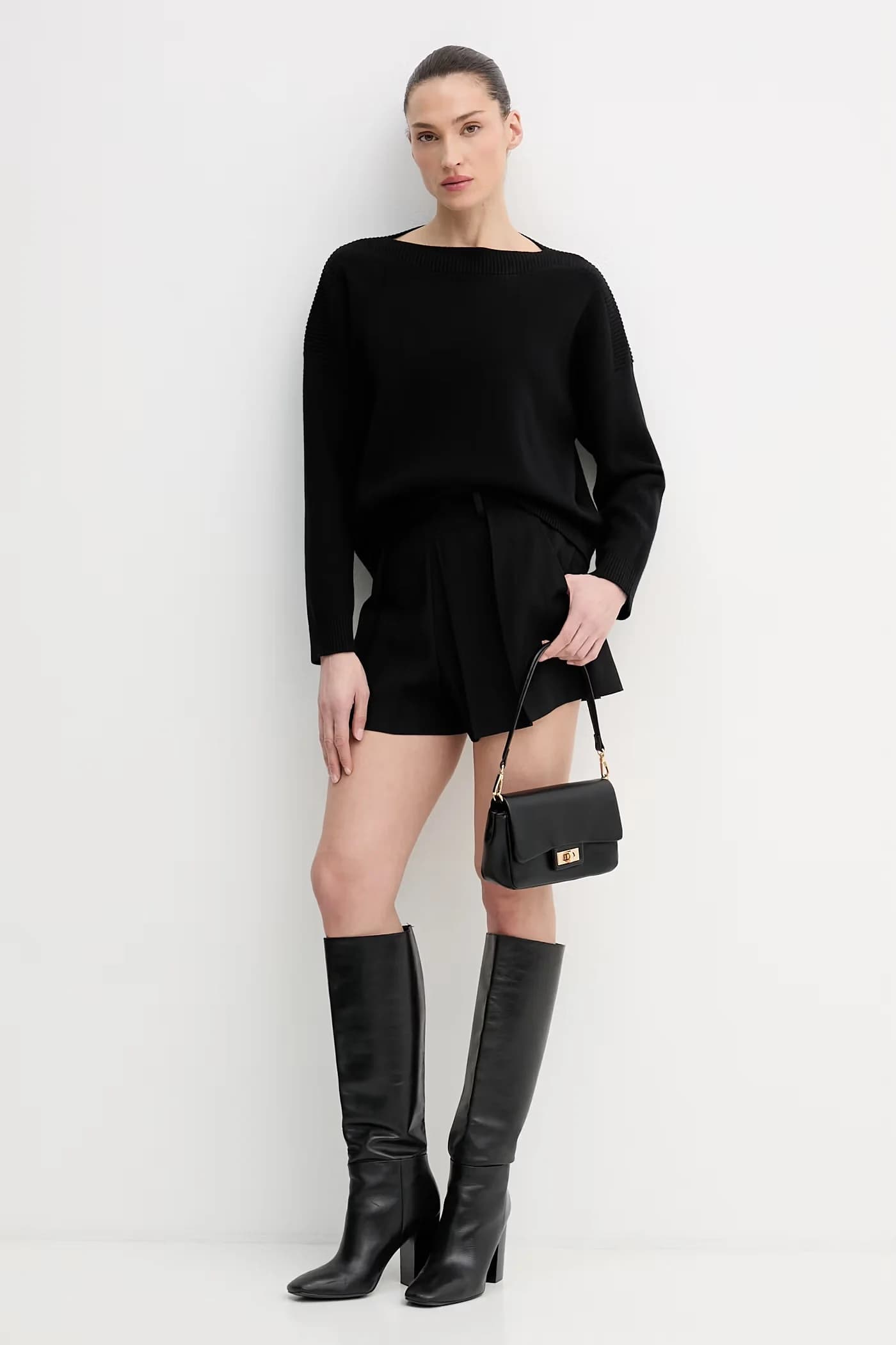 Свитер из смесовой шерсти - фото 2