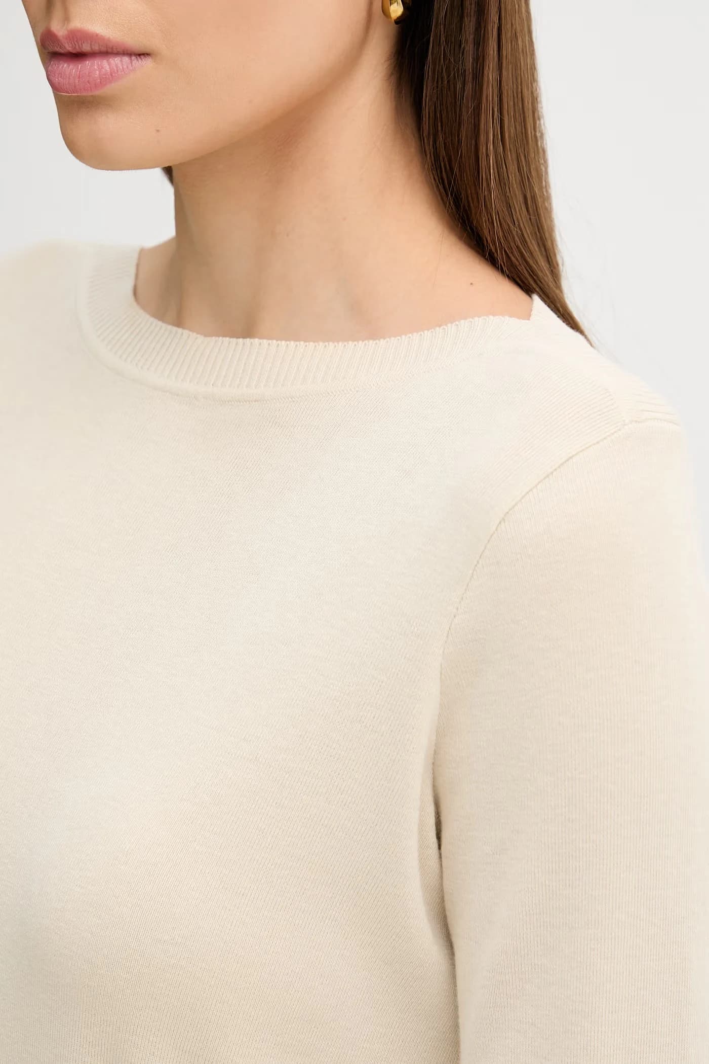 Хлопковый свитер - фото 5