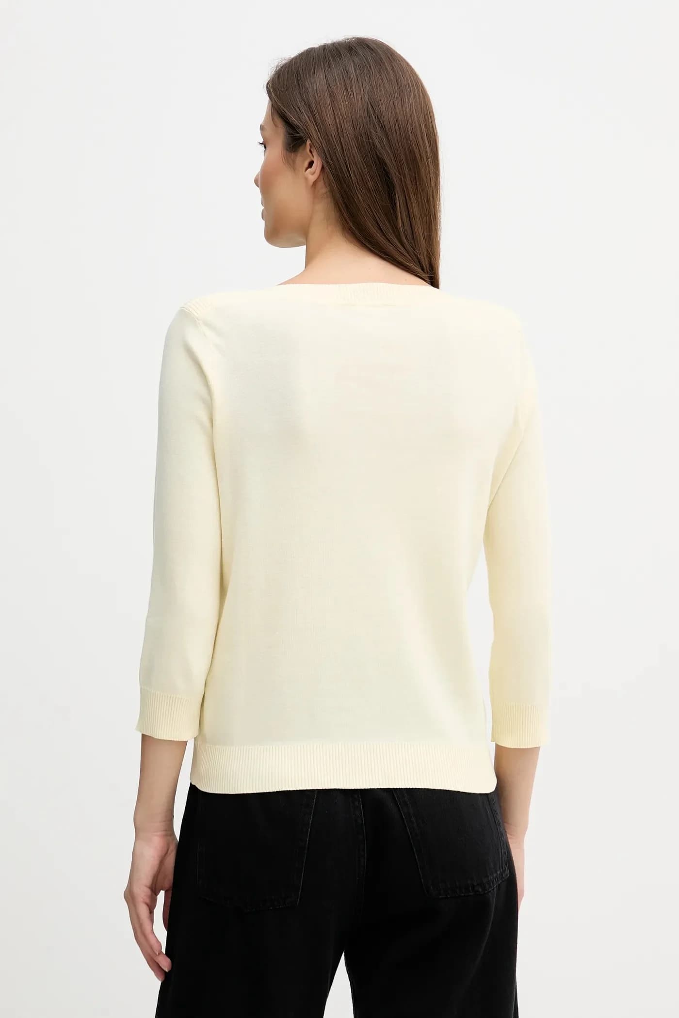 Хлопковый свитер - фото 3