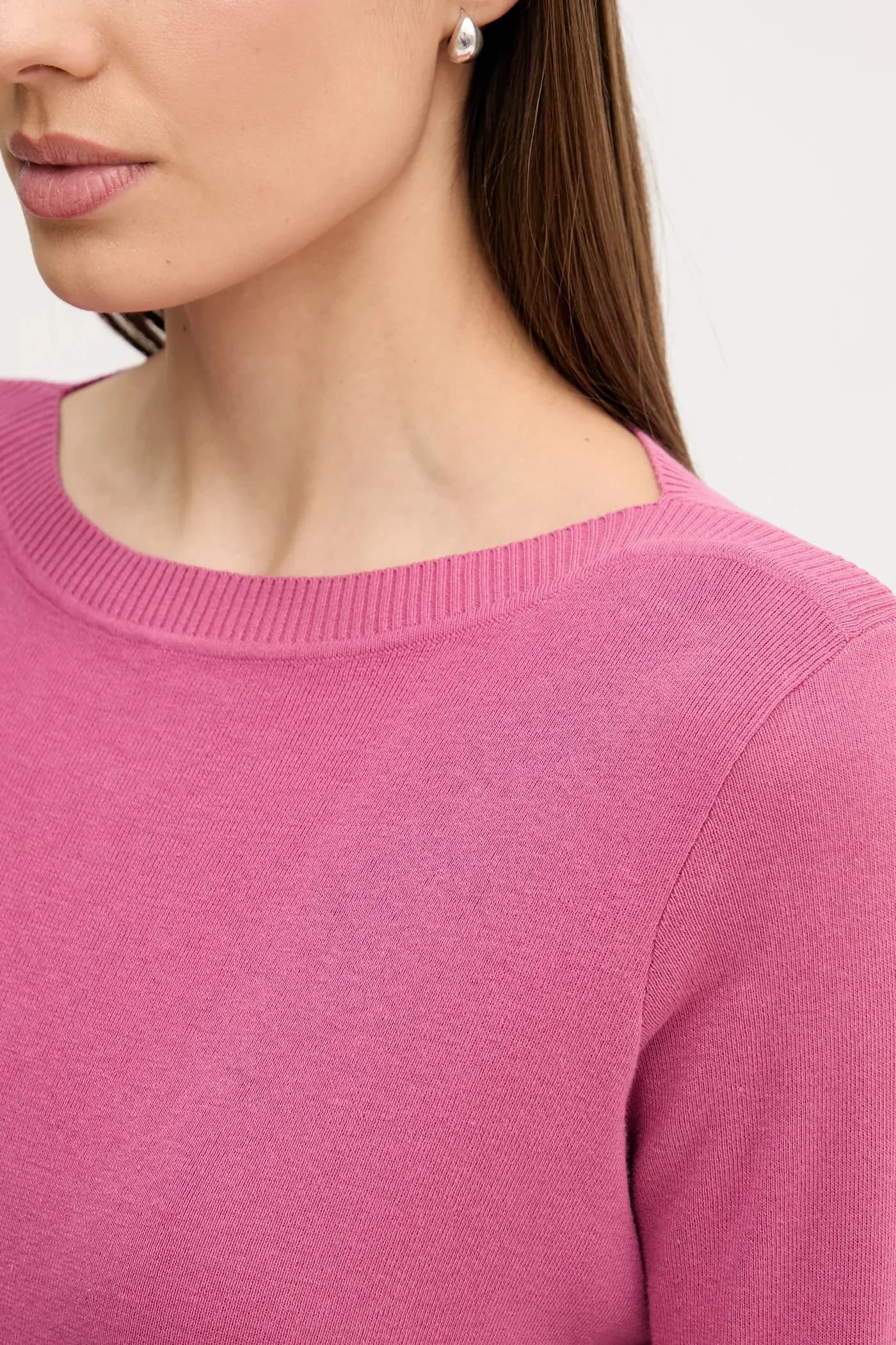 Хлопковый свитер - фото 5