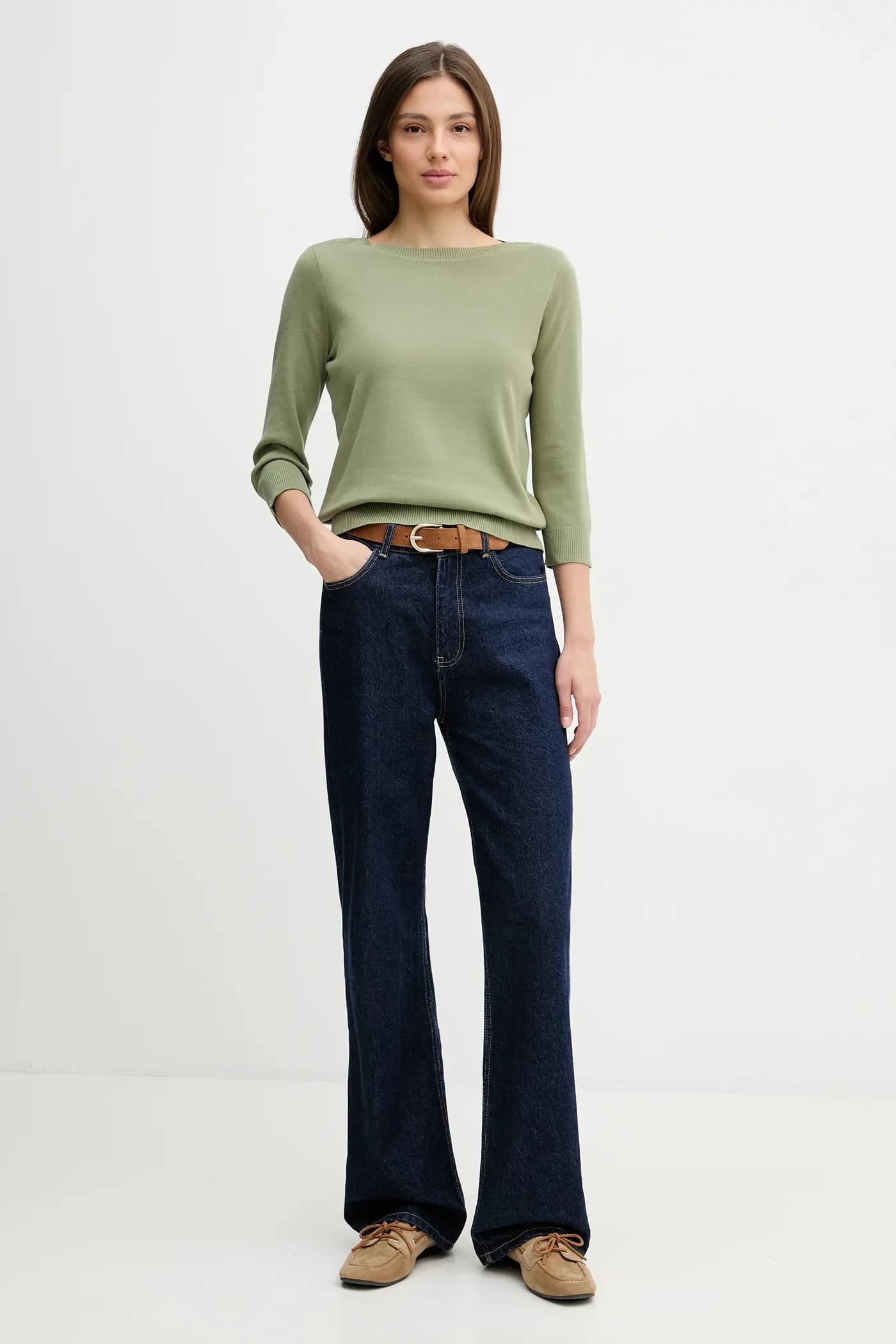 Хлопковый свитер - фото 2