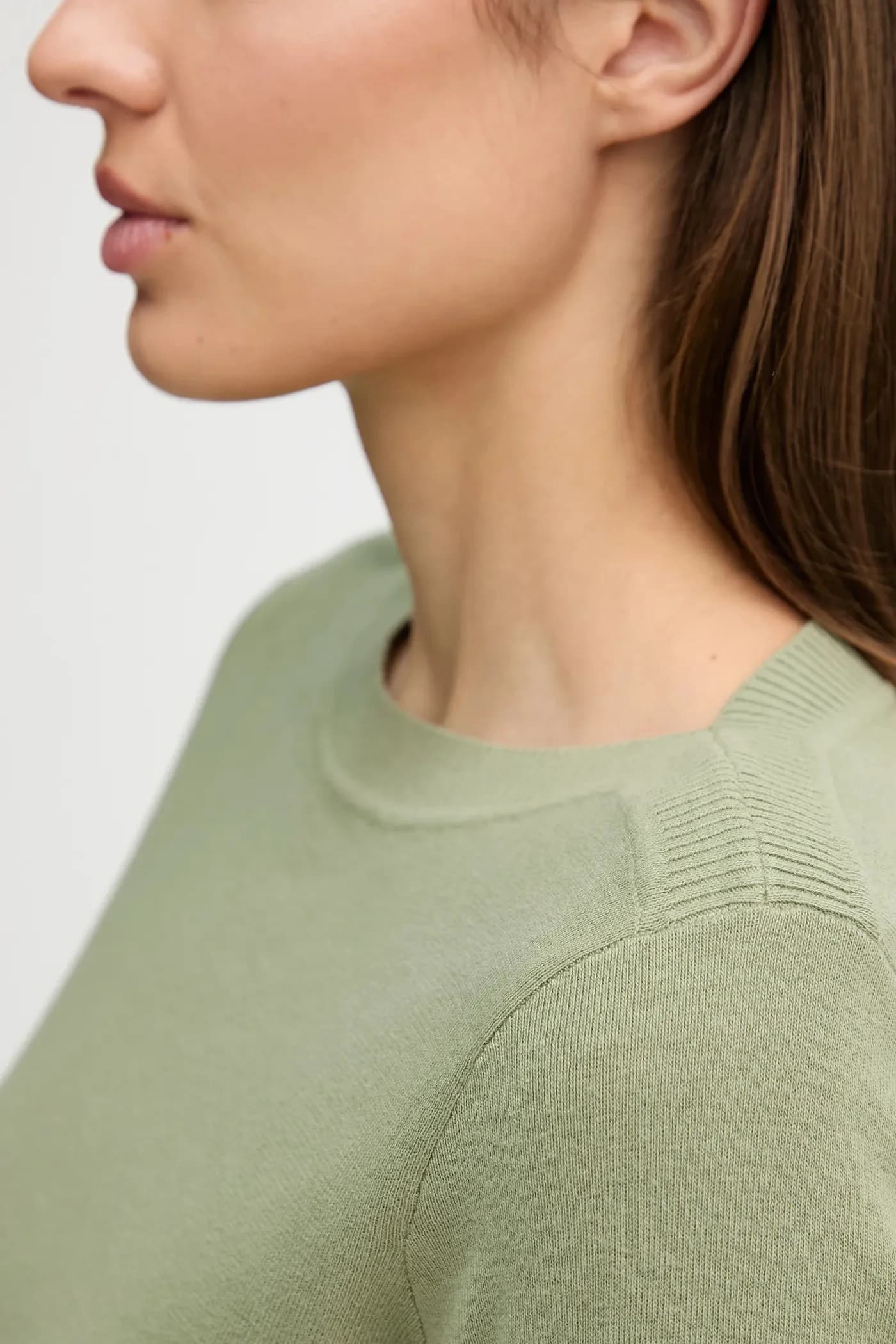 Хлопковый свитер - фото 5