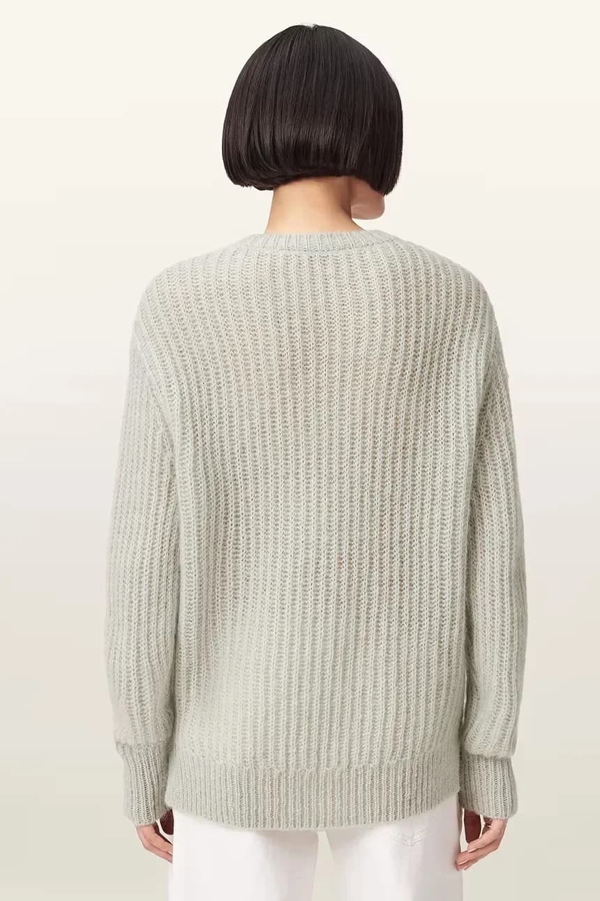 ЦЕПОЧНЫЙ шерстяной свитер - фото 2