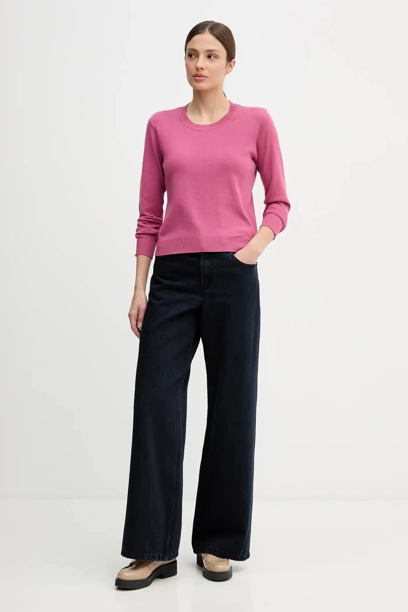 Хлопковый свитер - фото 2