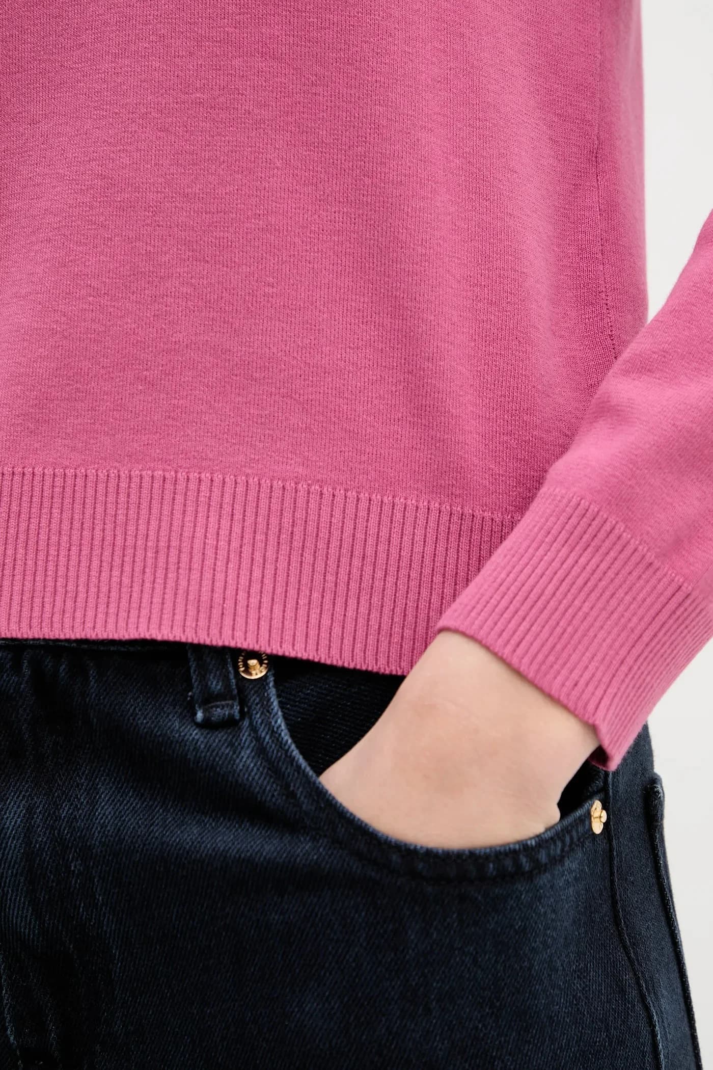 Хлопковый свитер - фото 5