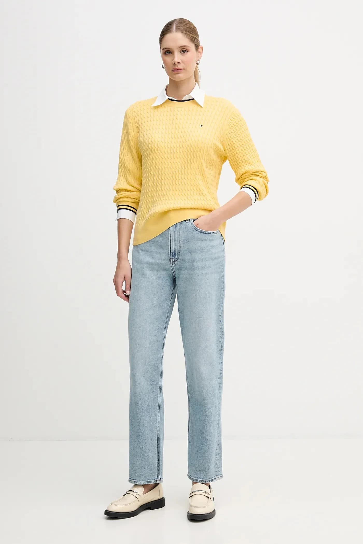 Хлопковый свитер - фото 2