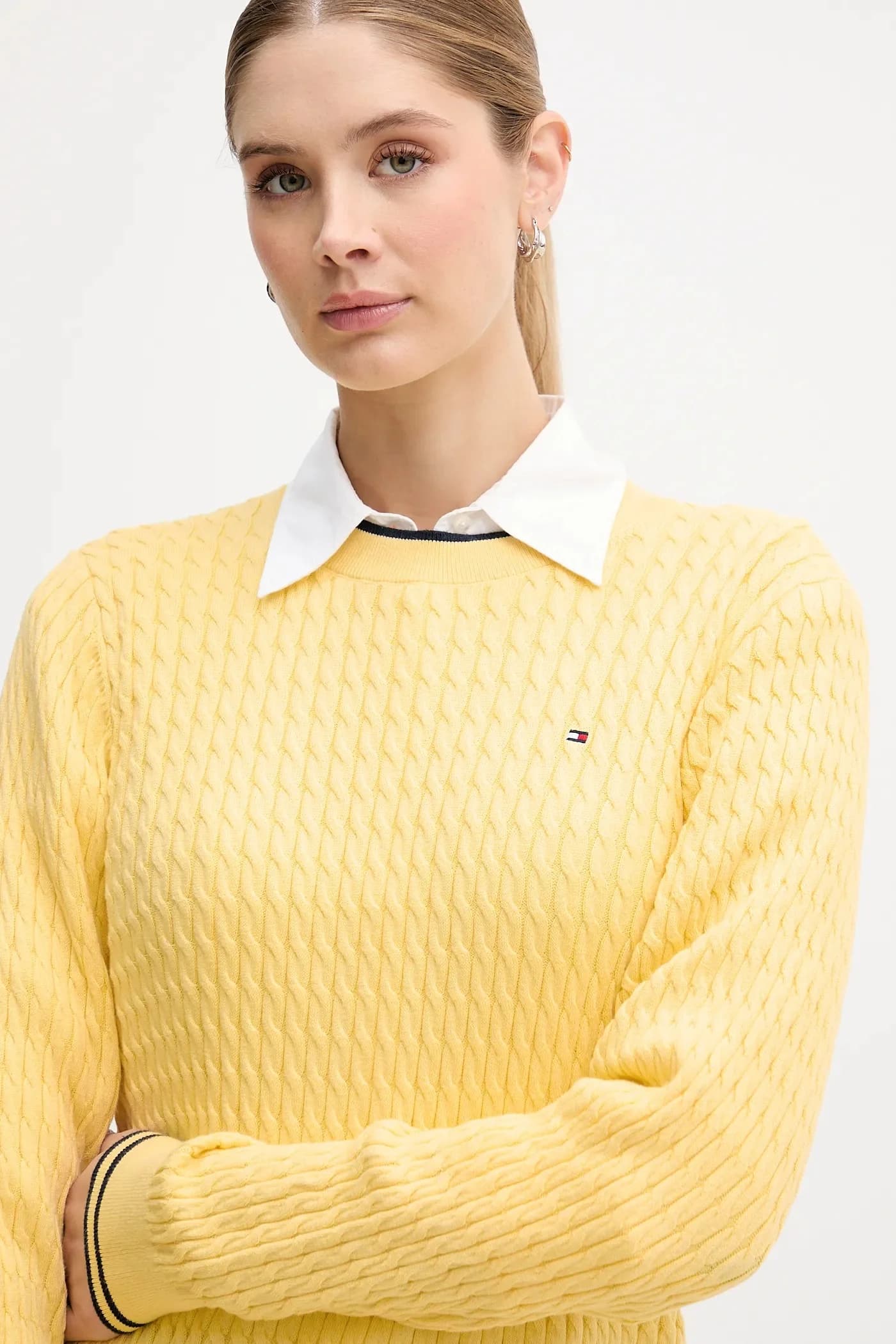 Хлопковый свитер - фото 4