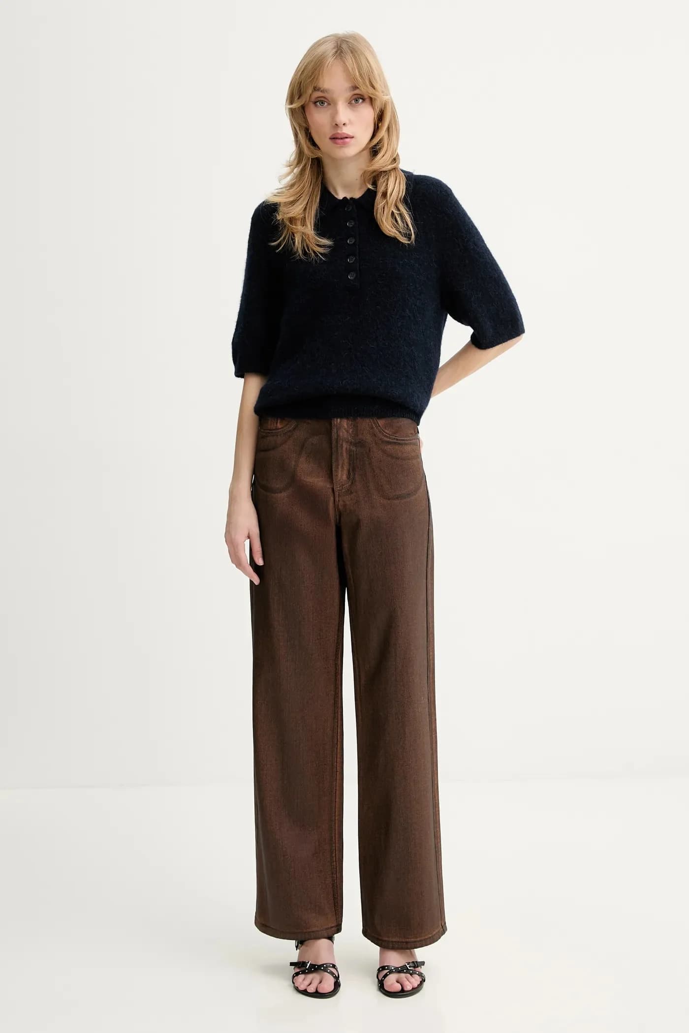 Свитер из смесовой шерсти - фото 2