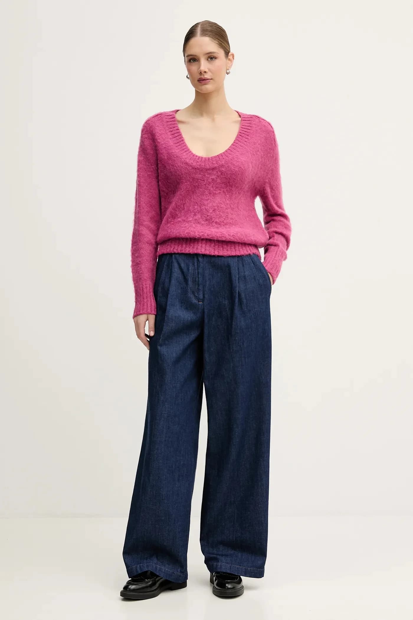 Свитер с мохером - фото 2