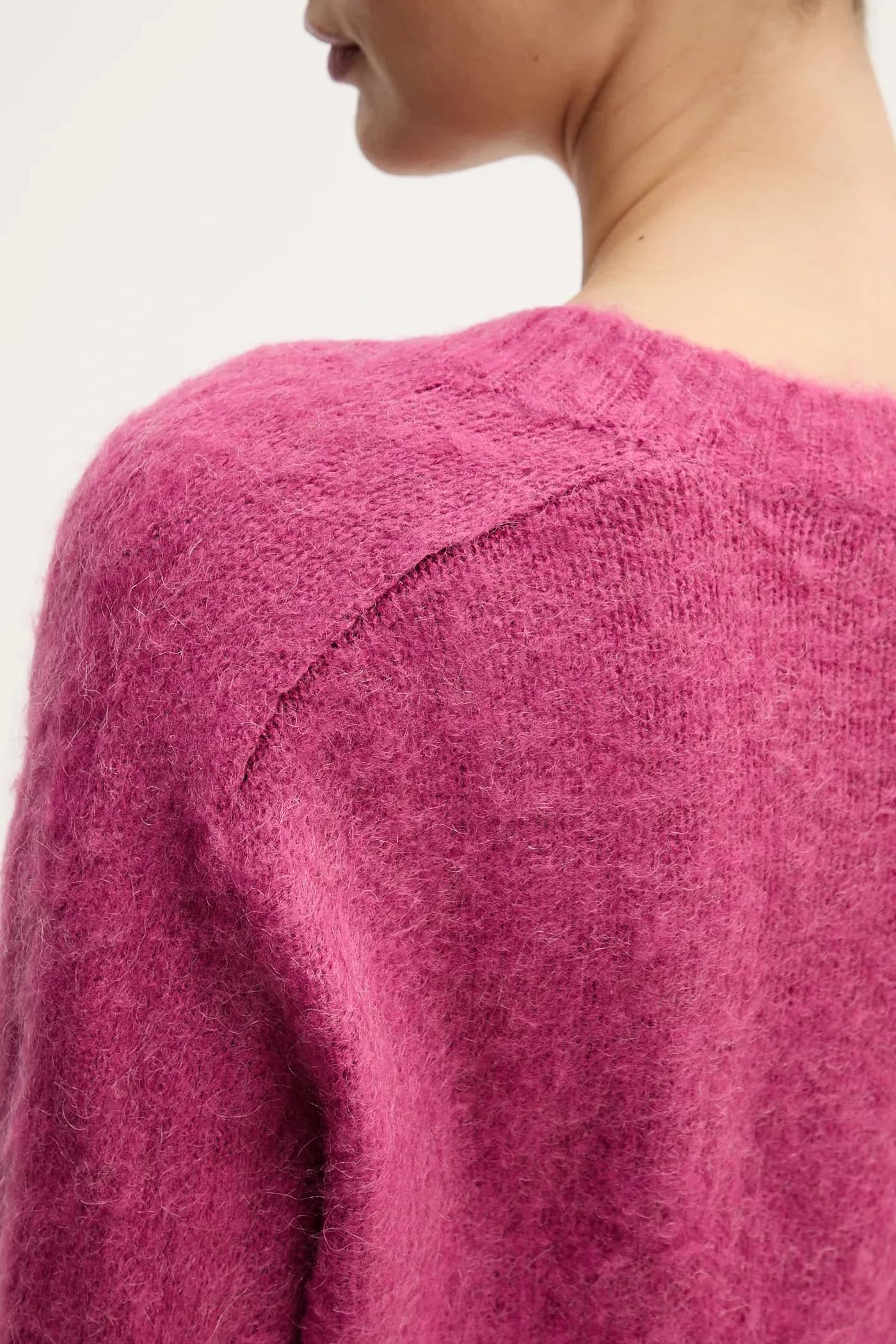 Свитер с мохером - фото 5