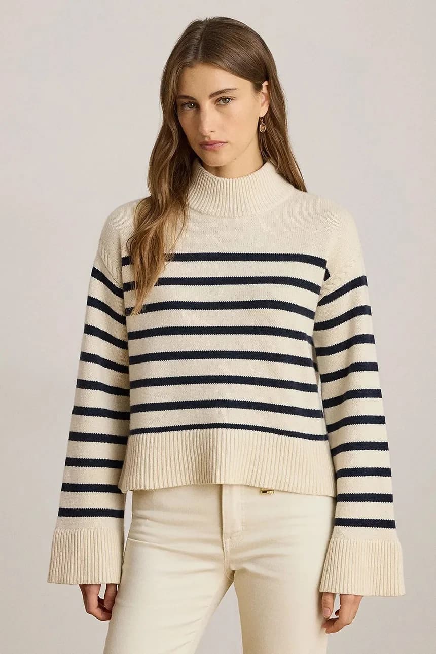 Свитер из смесовой шерсти