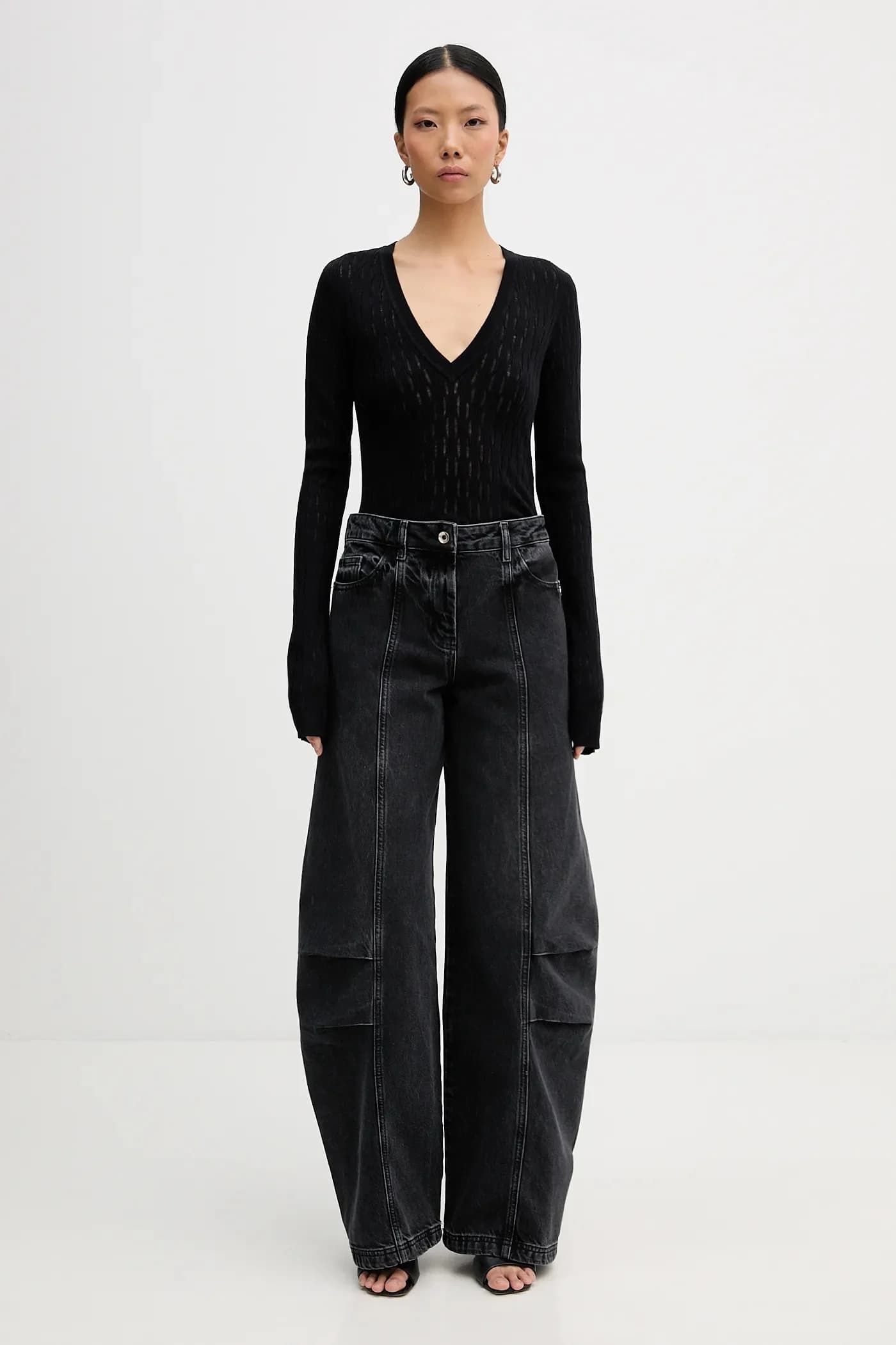 Свитер из смесовой шерсти - фото 2