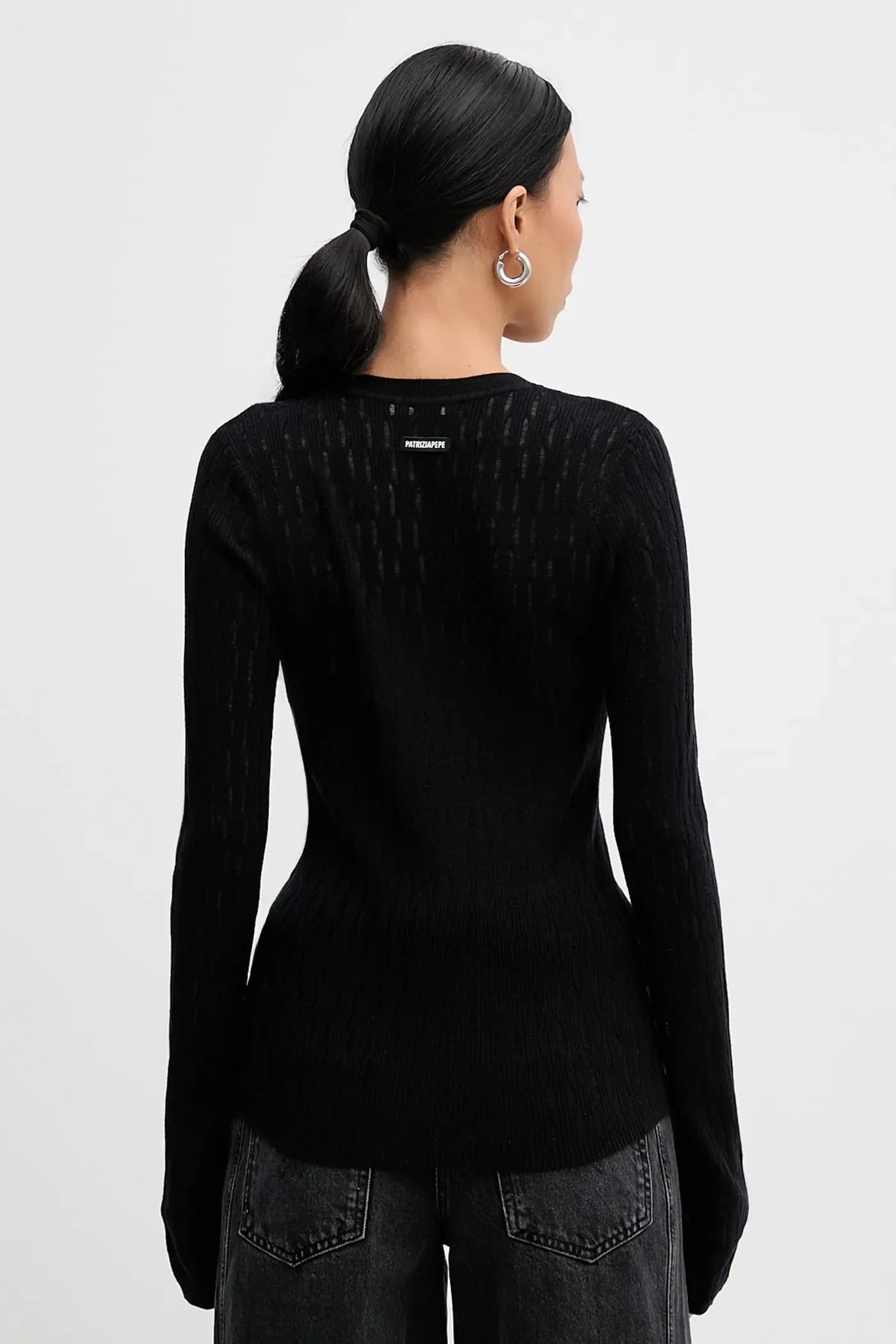 Свитер из смесовой шерсти - фото 3