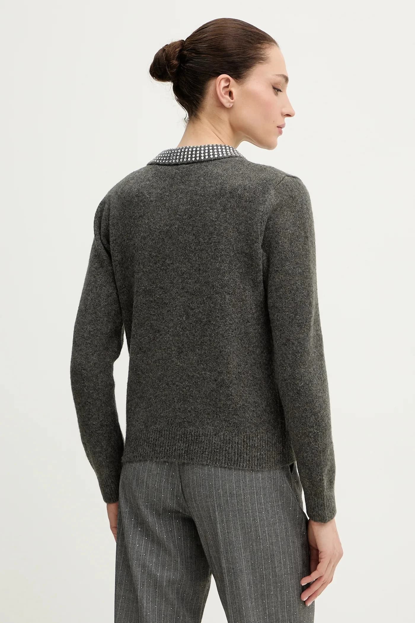 Свитер из смесовой шерсти - фото 3