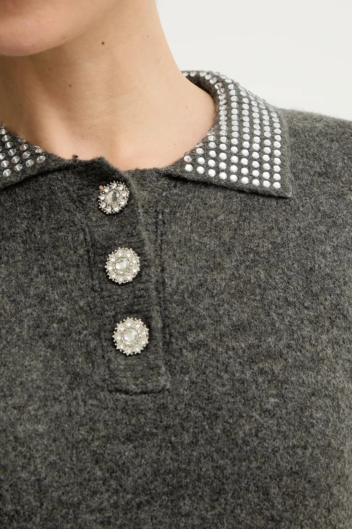 Свитер из смесовой шерсти - фото 5