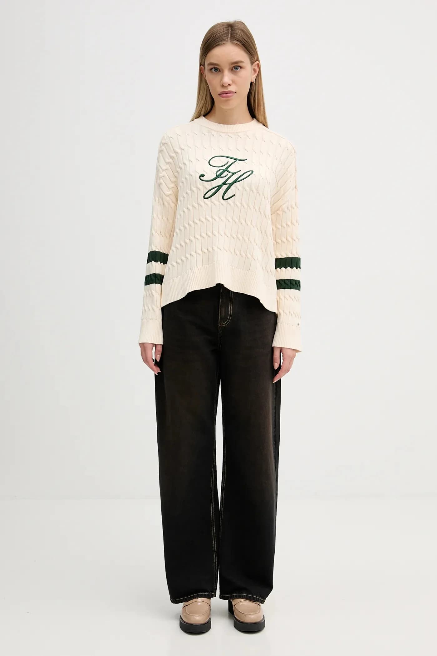 Хлопковый свитер - фото 2