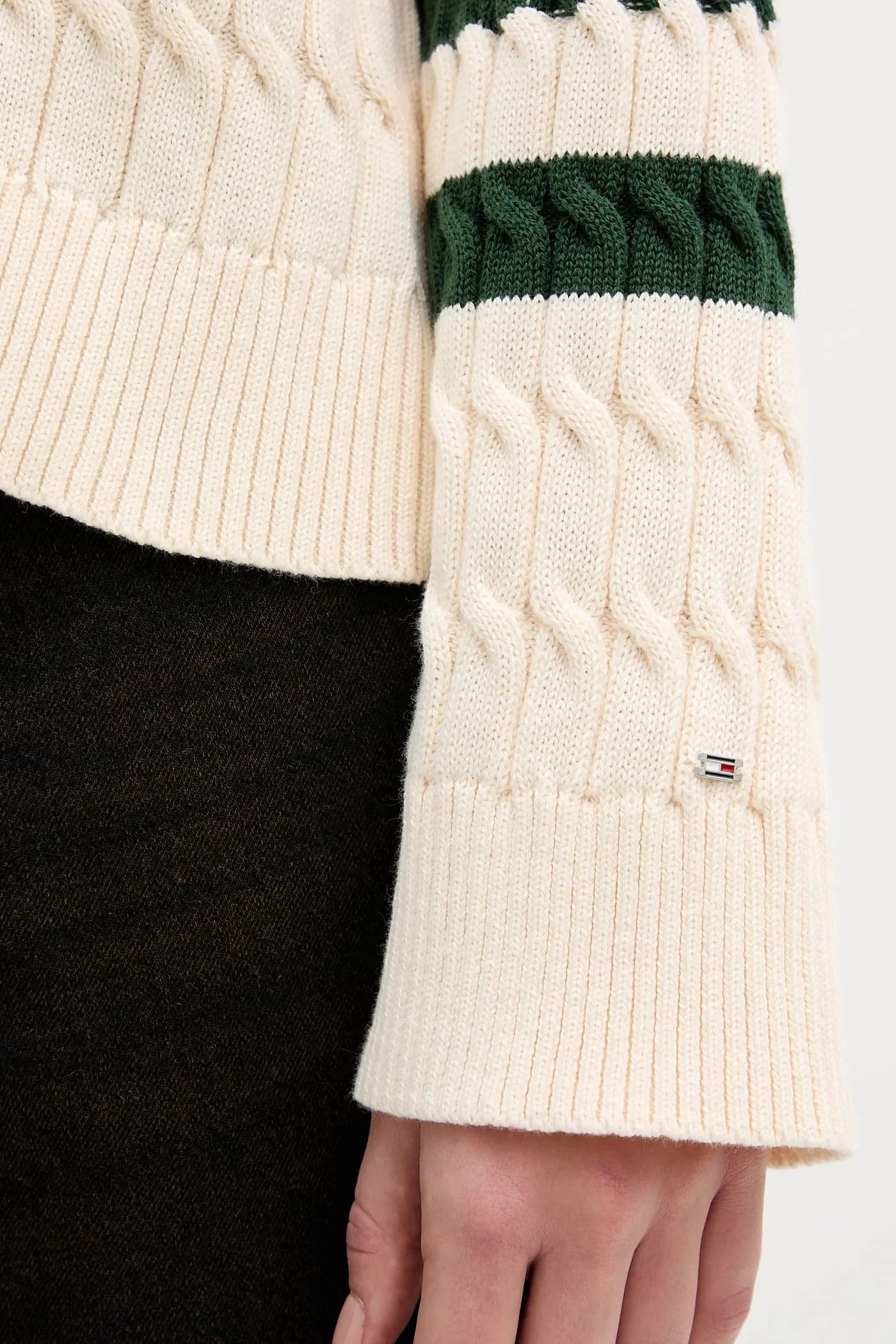 Хлопковый свитер - фото 5