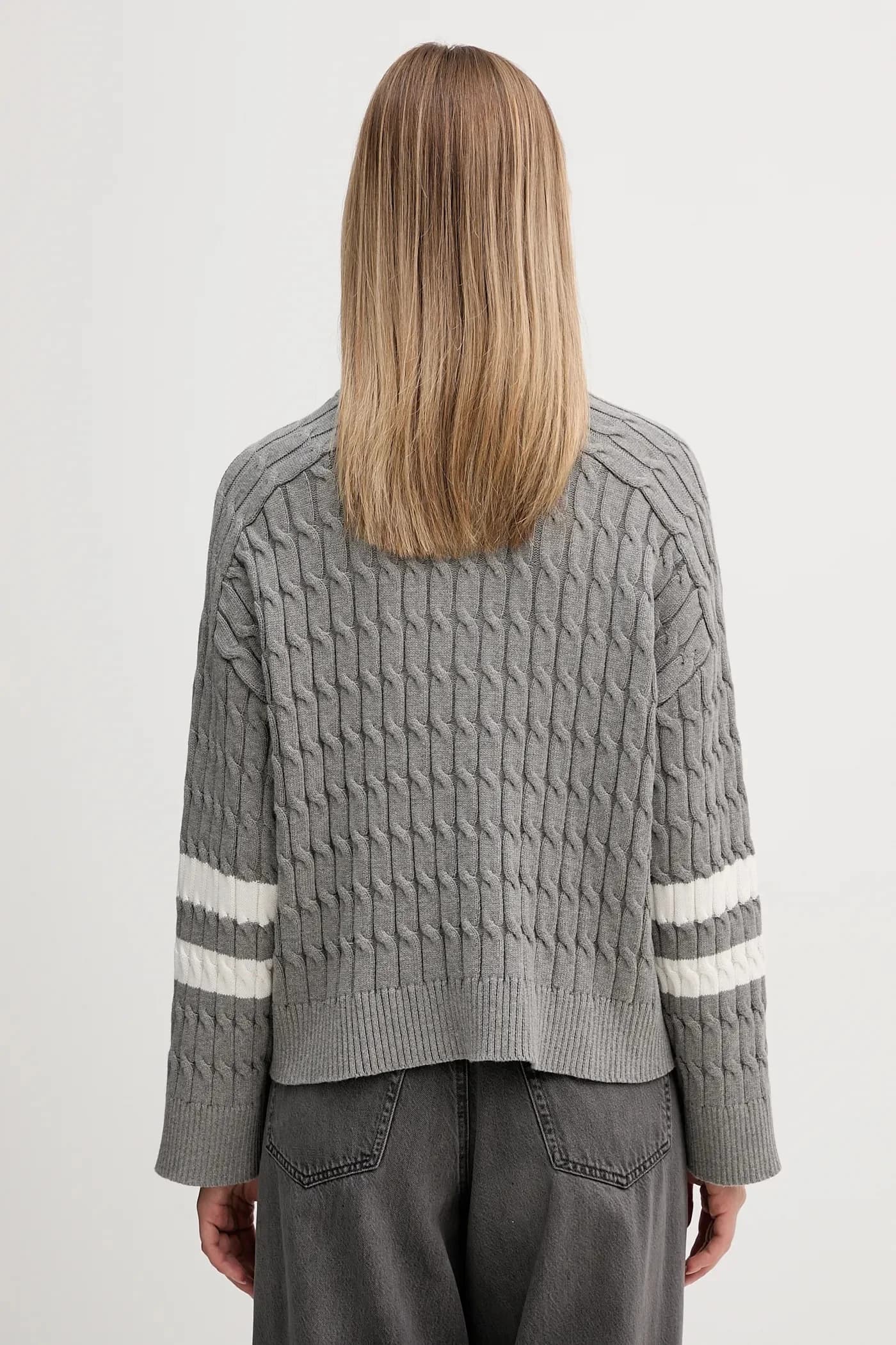 Хлопковый свитер - фото 3