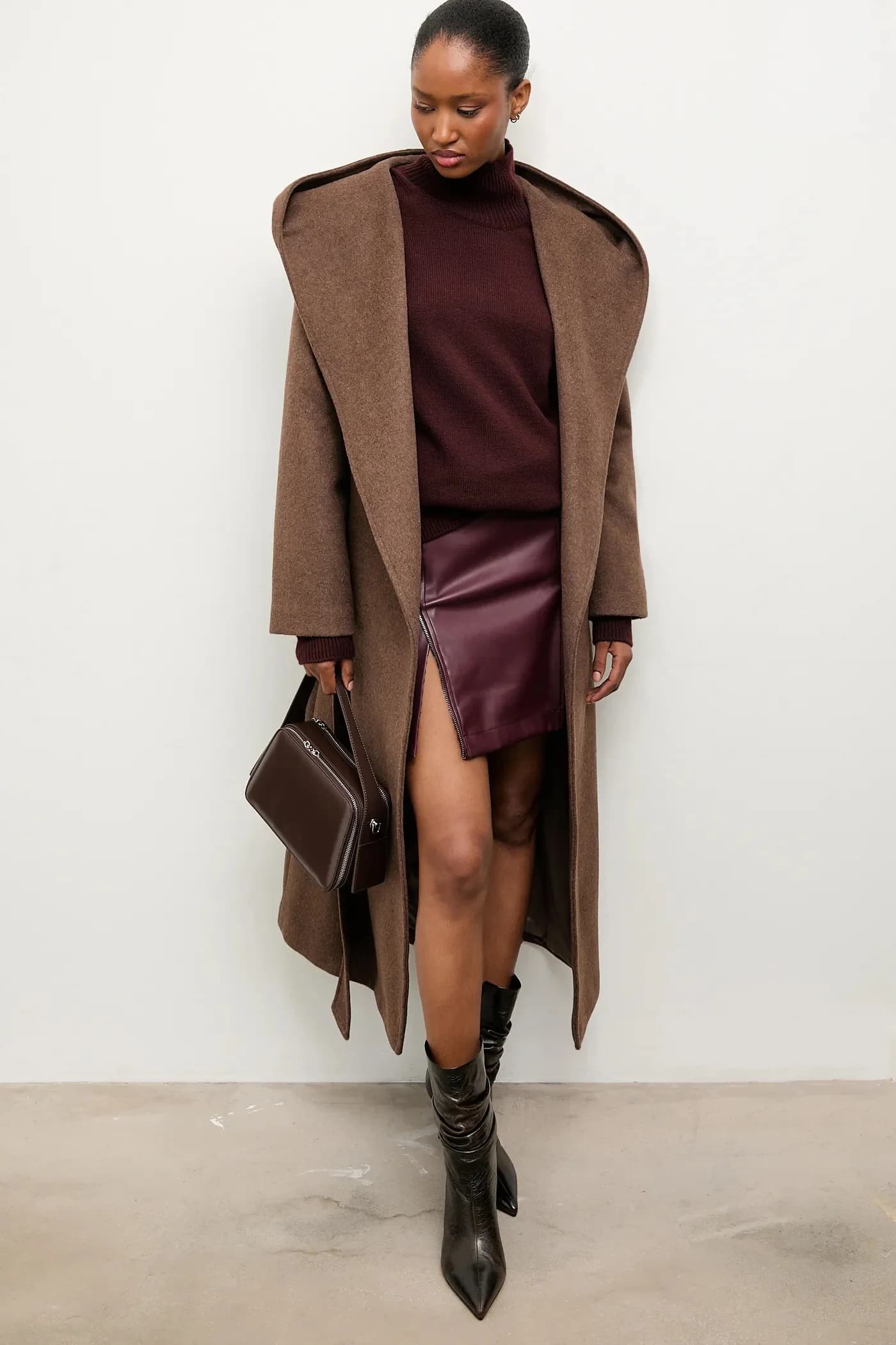 Шерстяное пальто