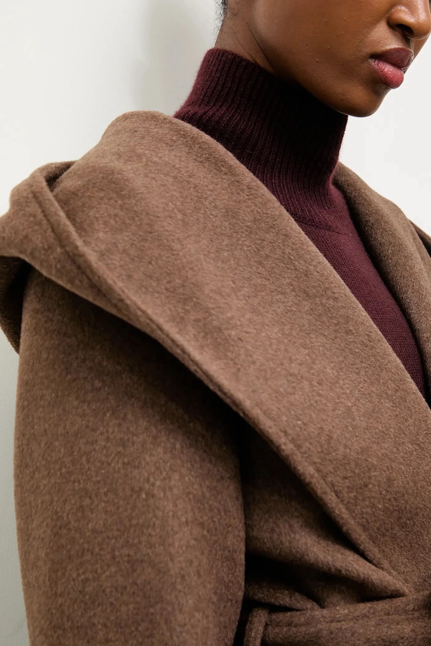 Шерстяное пальто - фото 7