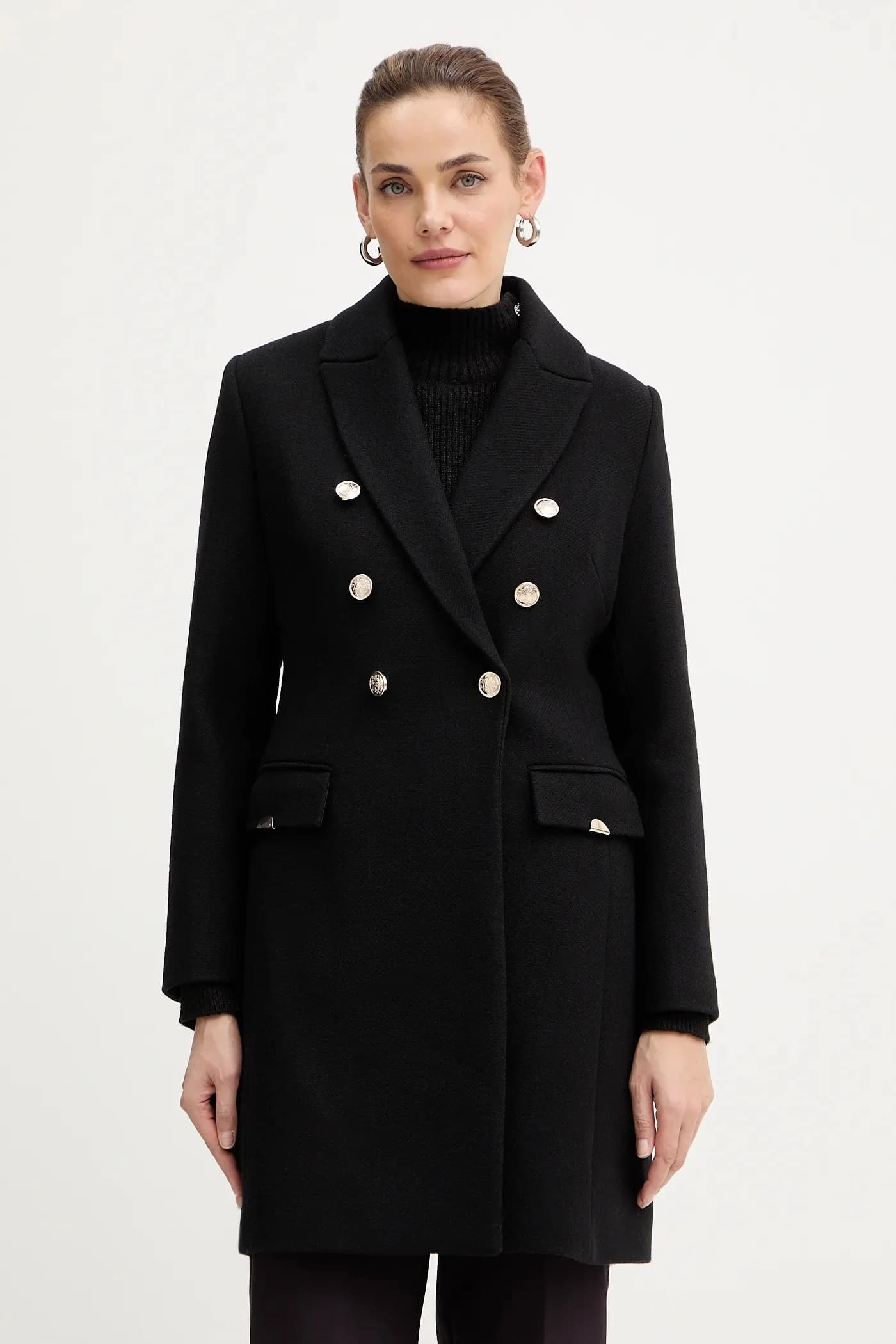 Пальто с добавлением шерсти