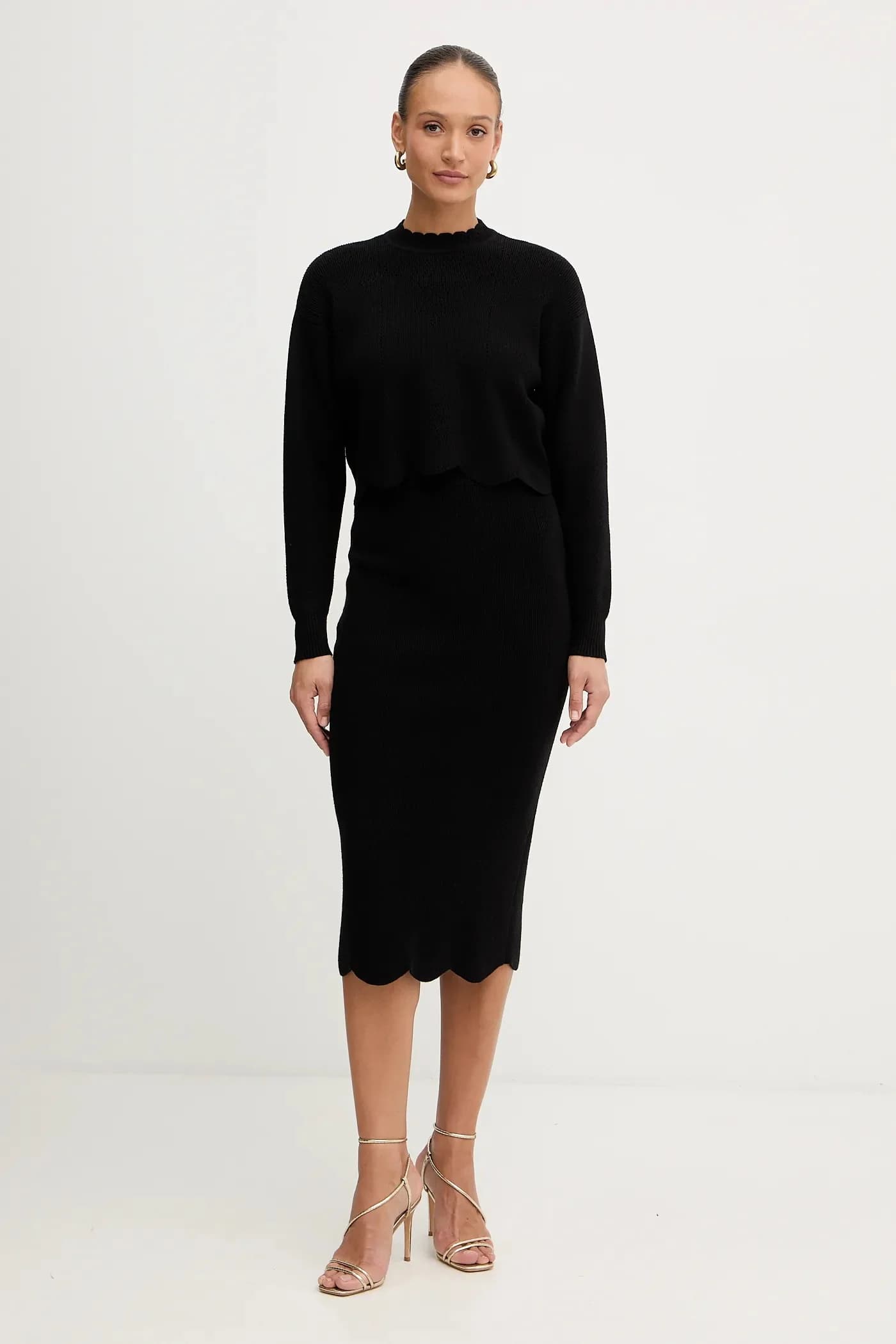 Свитер из смесовой шерсти - фото 2