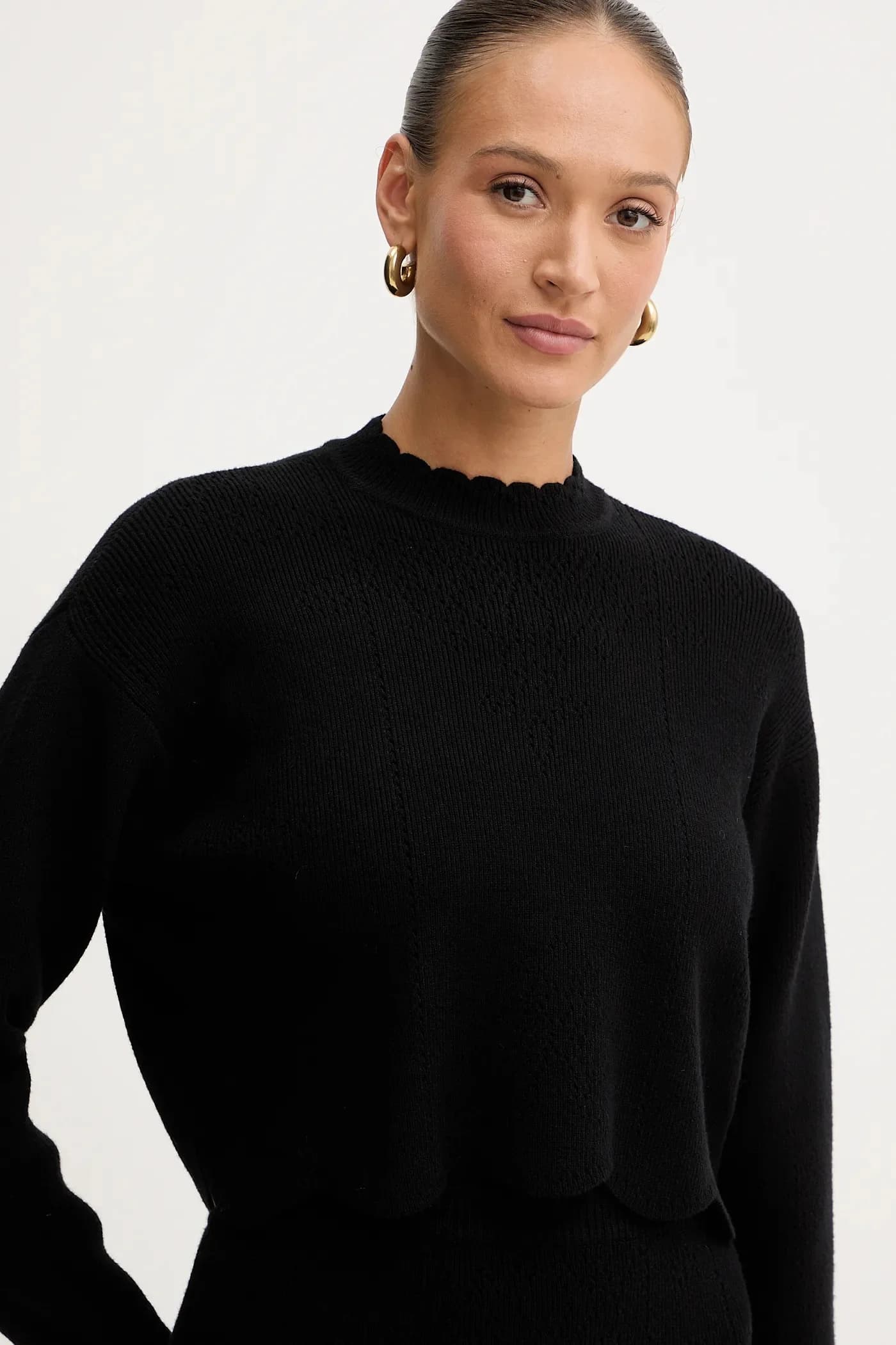 Свитер из смесовой шерсти - фото 4