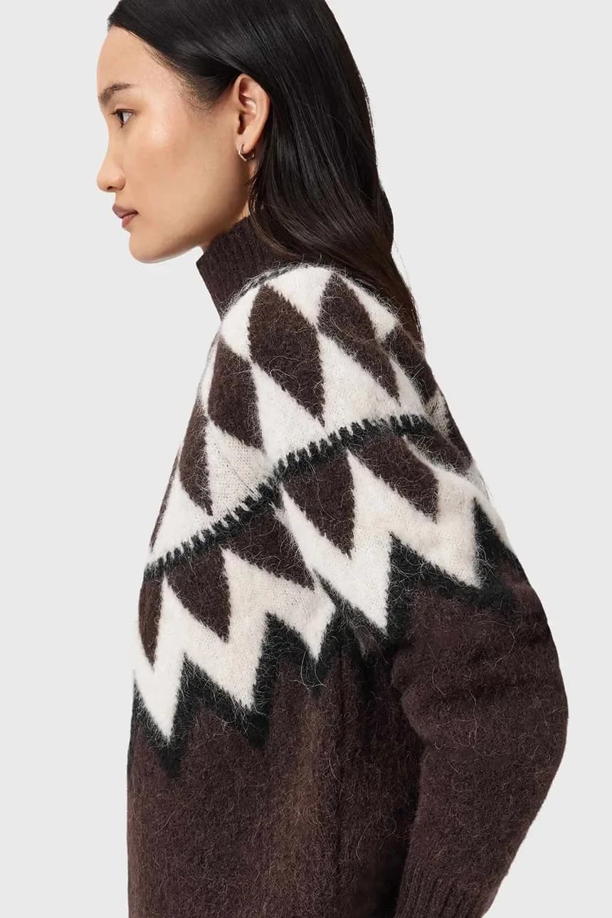 ТАРА шерстяной свитер - фото 4