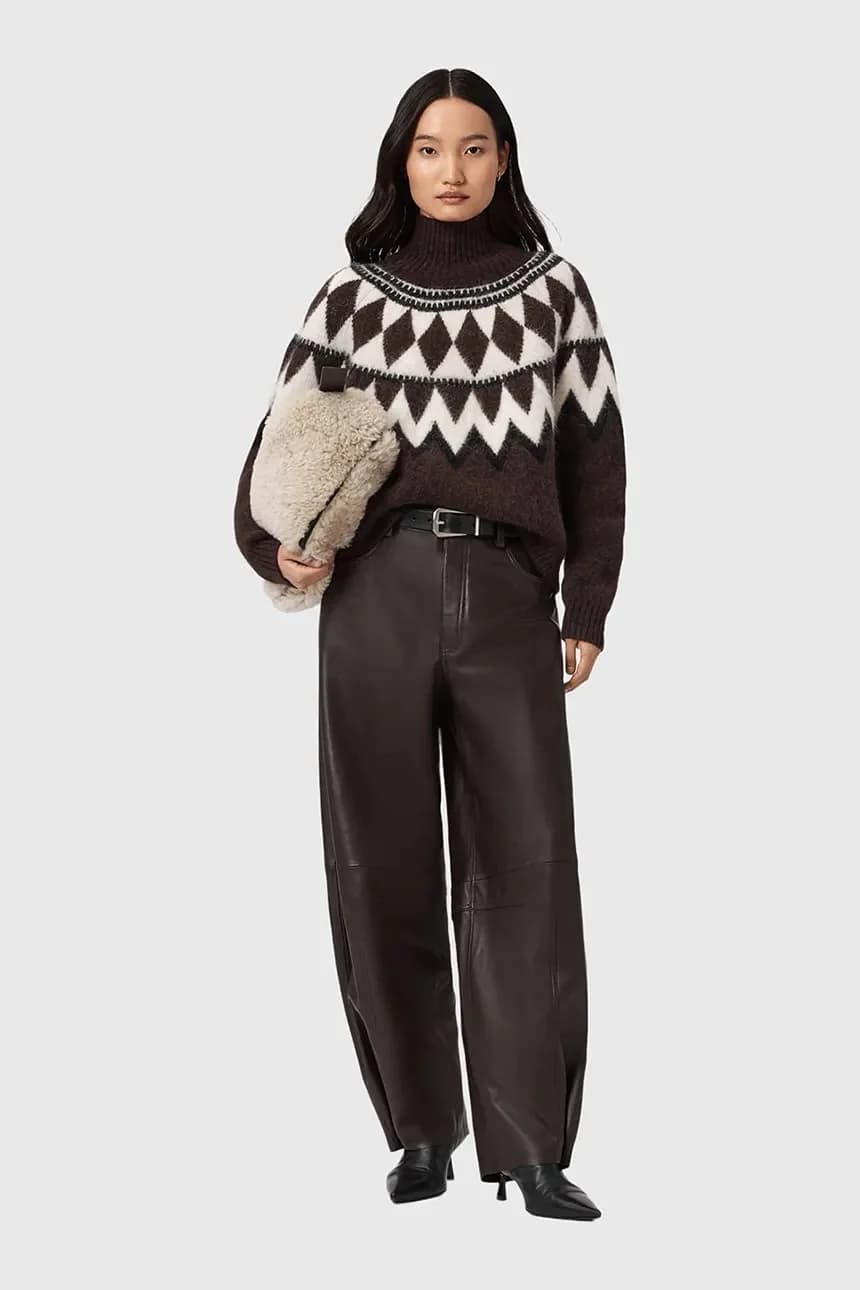 ТАРА шерстяной свитер - фото 5