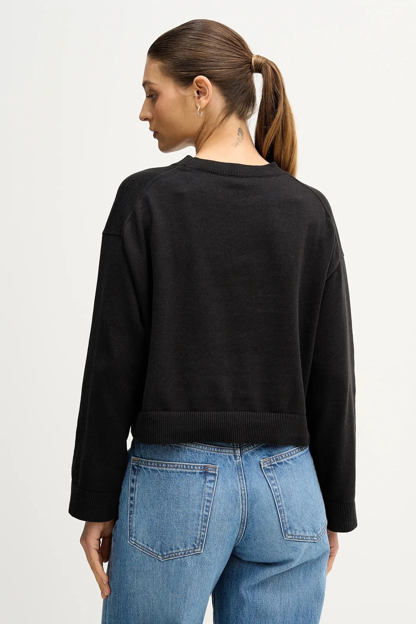 Хлопковый свитер - фото 3