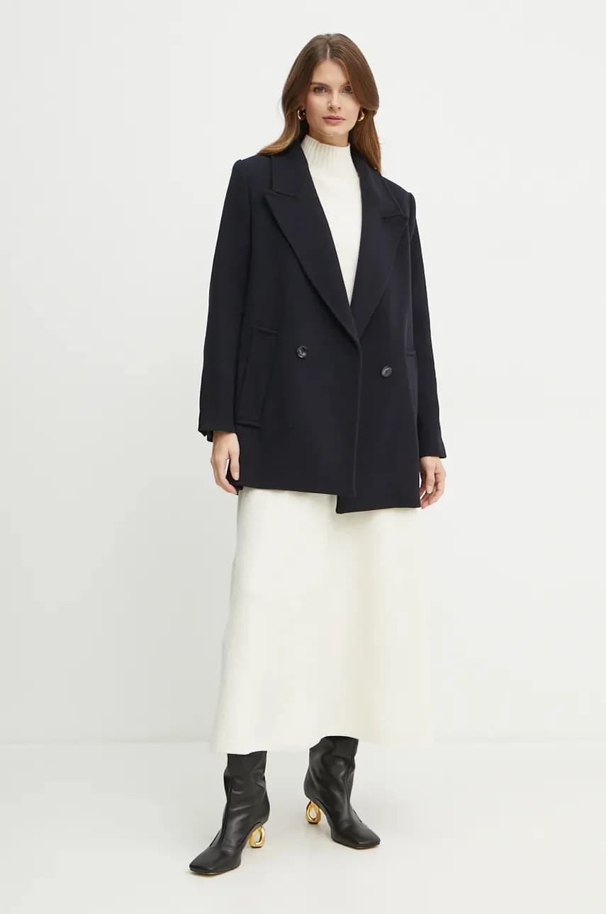 Шерстяное пальто - фото 2