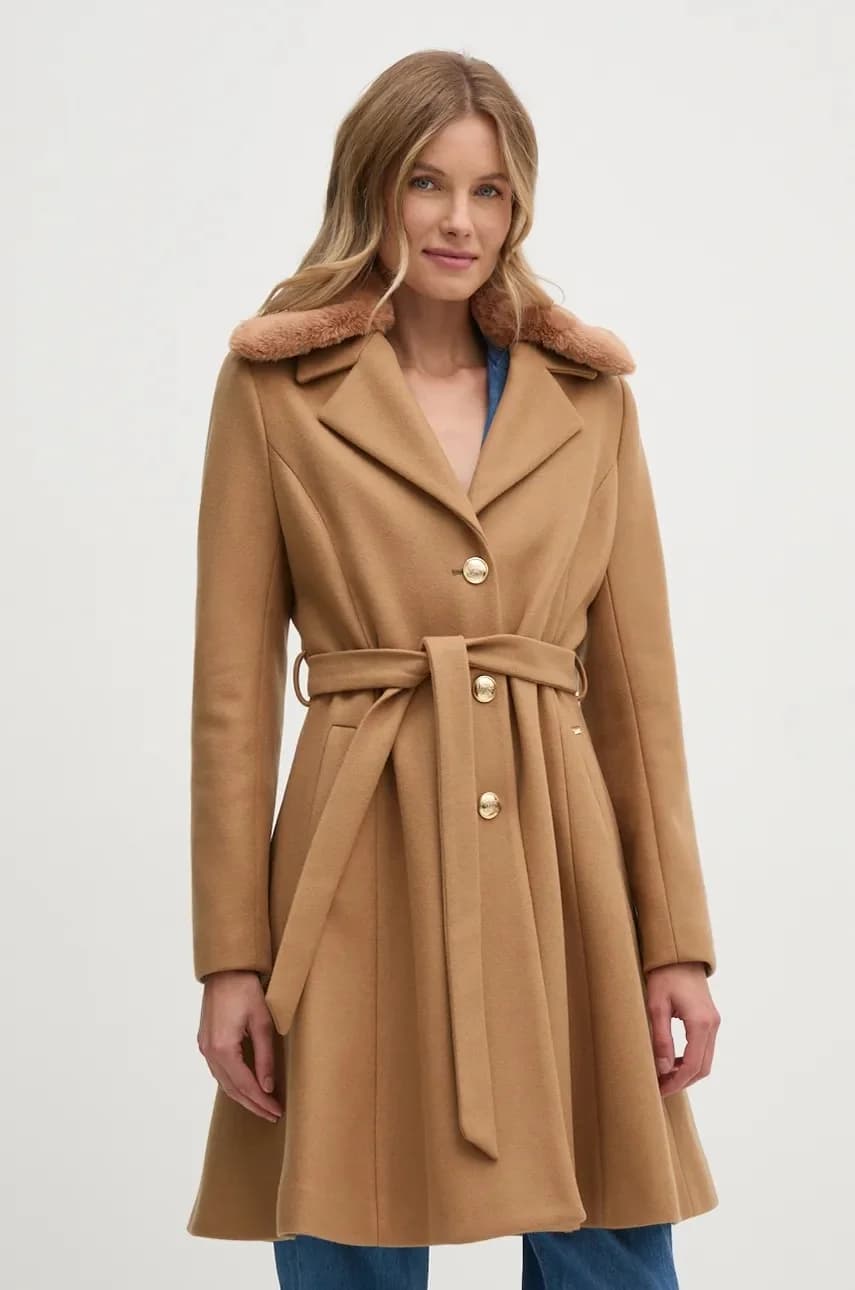 Пальто из смесовой шерсти