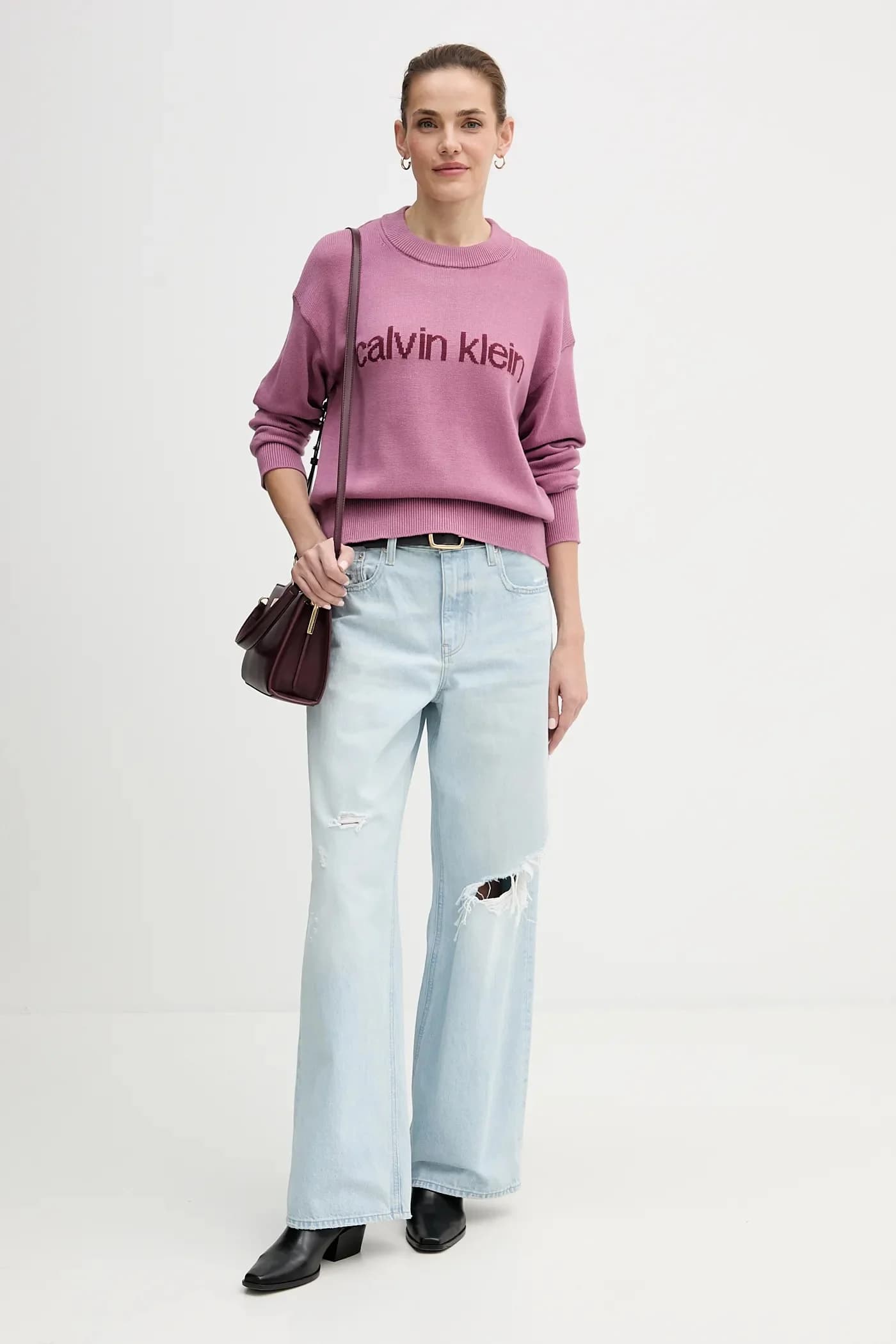 Хлопковый свитер - фото 2