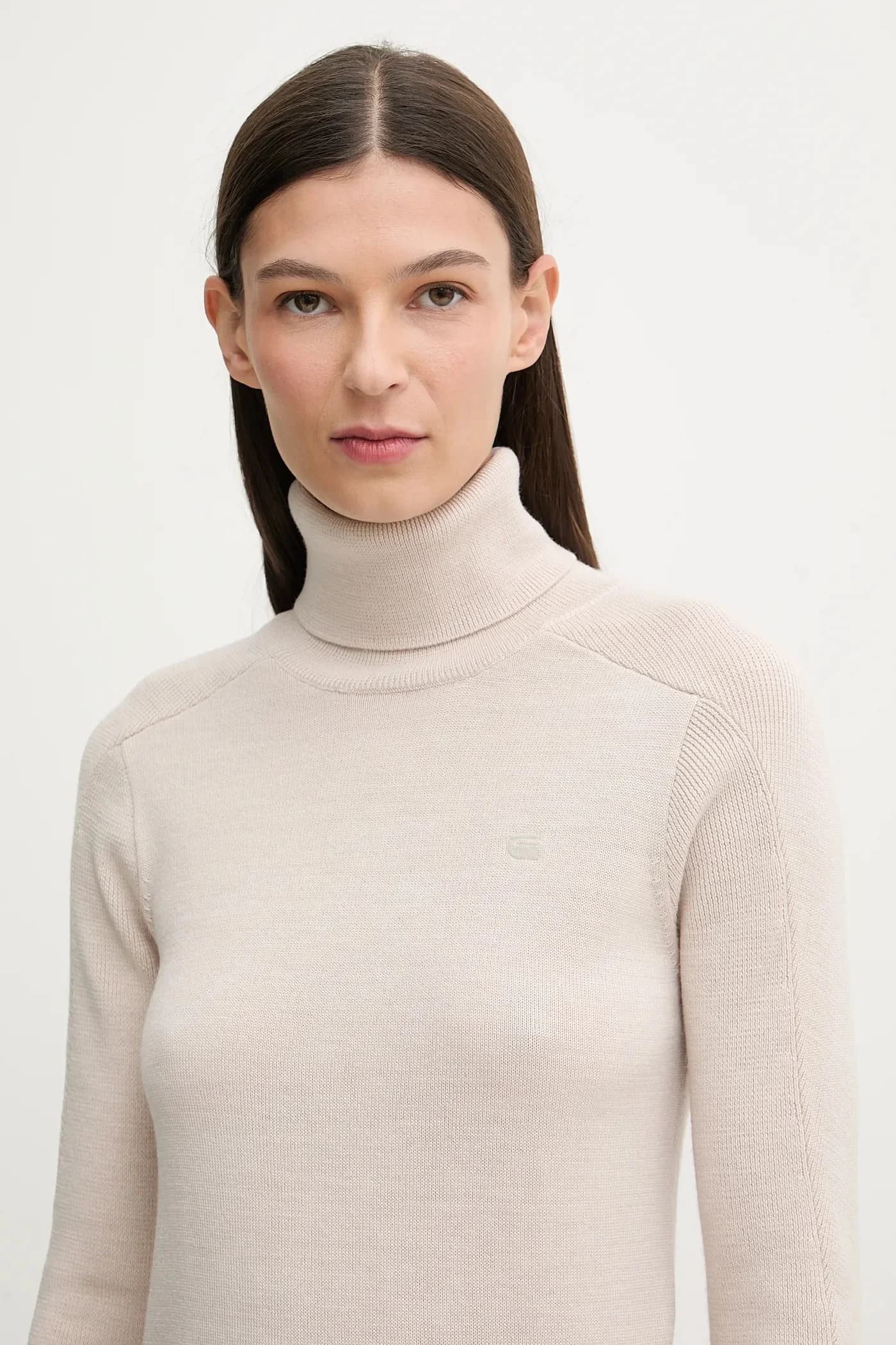 Шерстяной свитер тонкой вязки Core с черепахой - фото 5