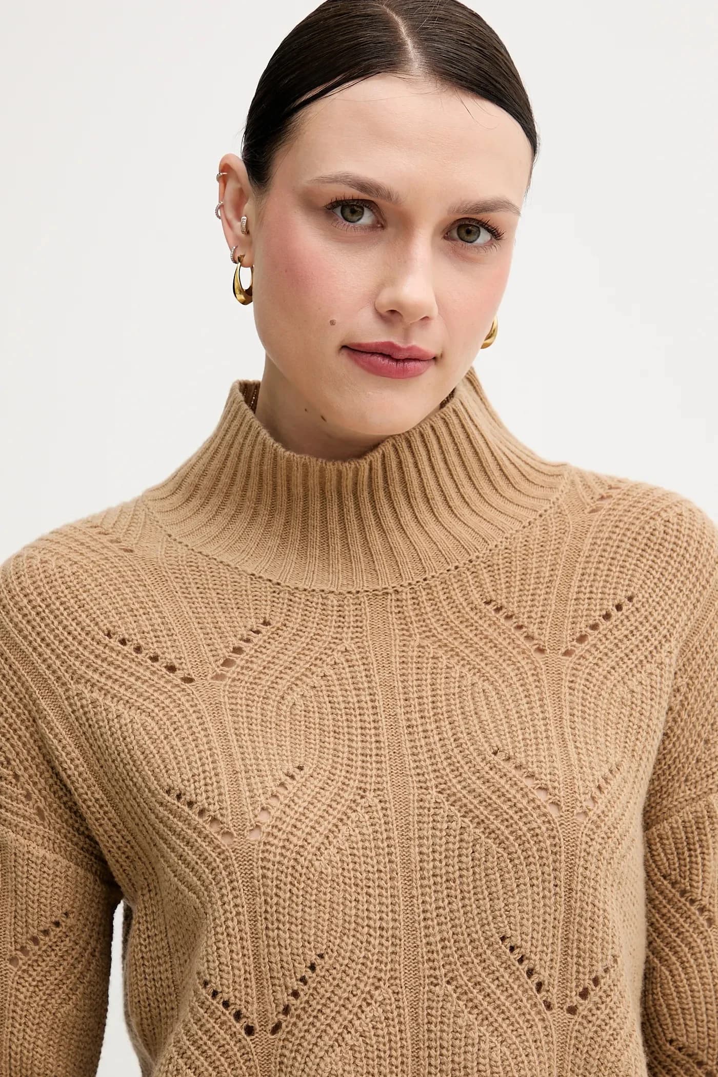 Свитер из смесовой шерсти - фото 4