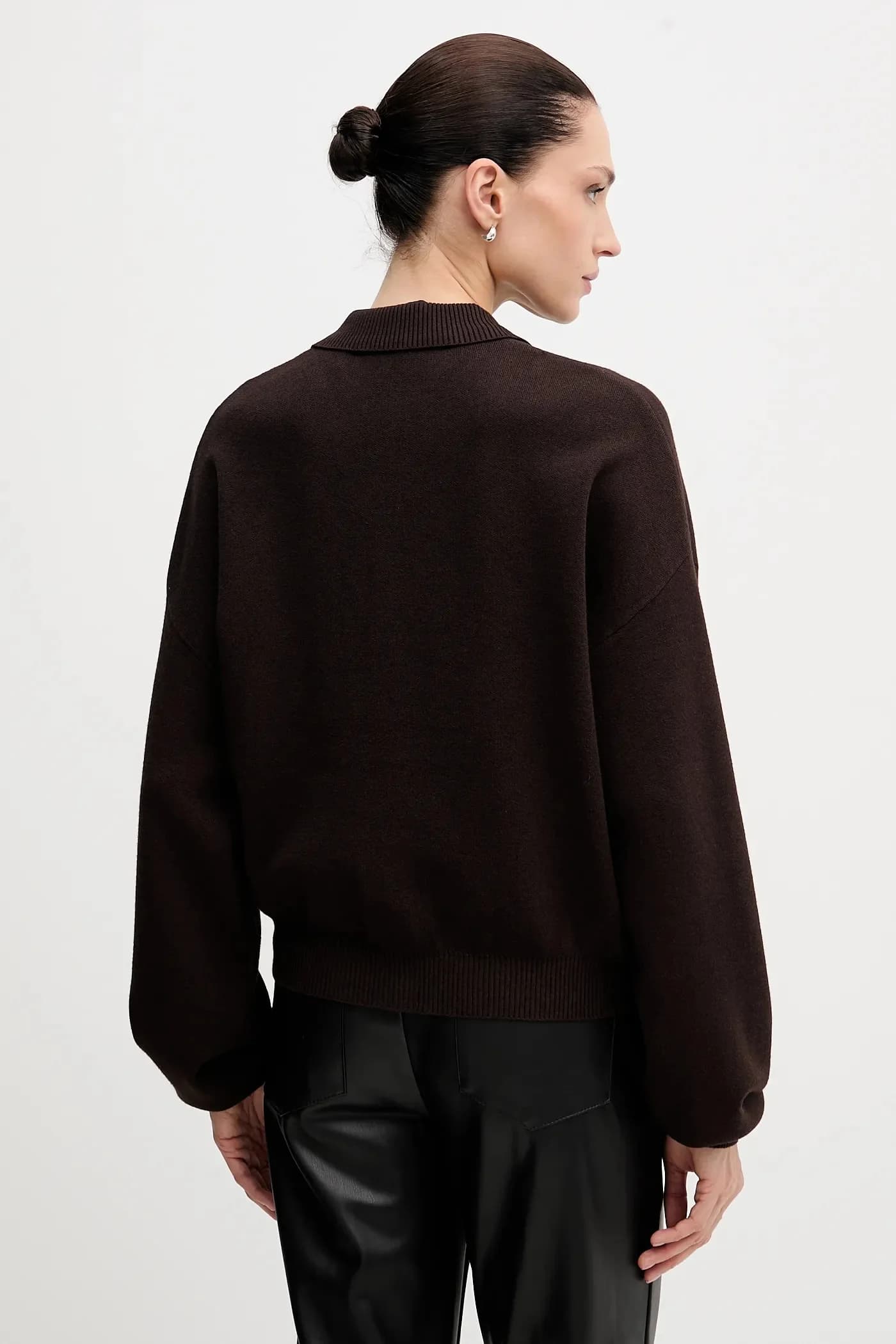 Свитер из смесовой шерсти - фото 3