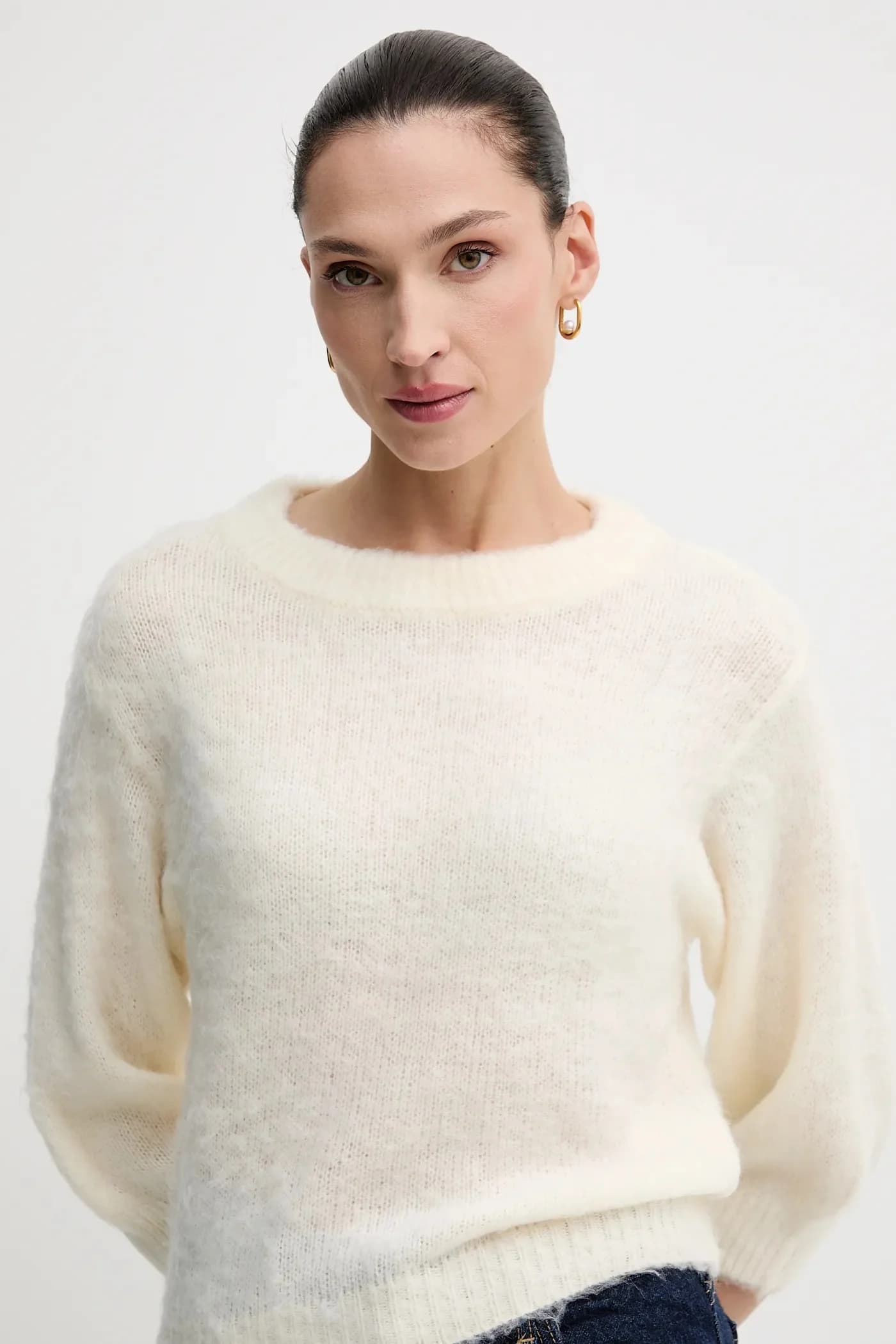 Свитер с мохером - фото 4