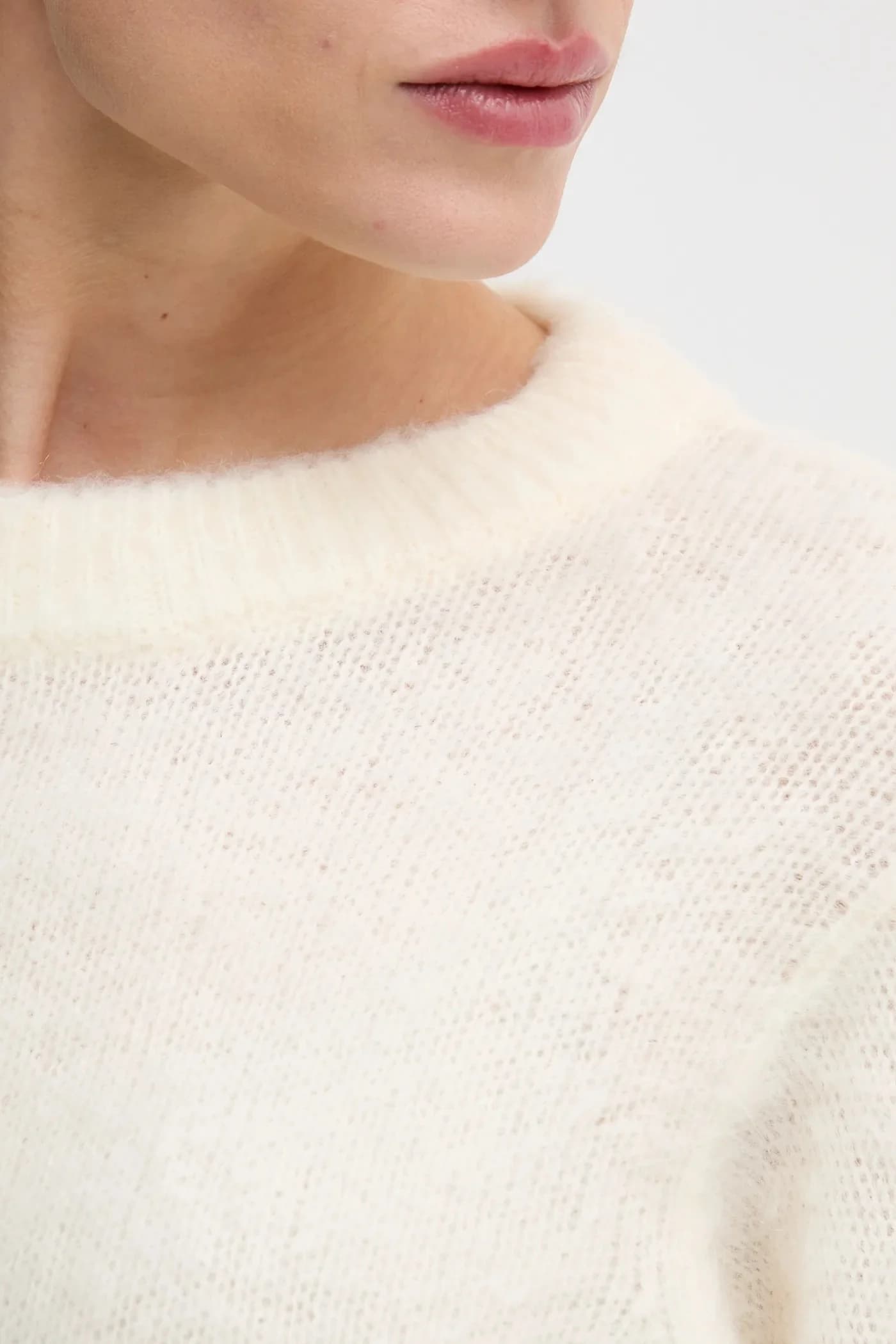 Свитер с мохером - фото 5