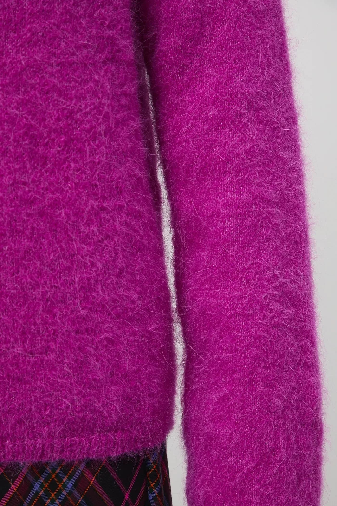 Женский свитер из шерсти альпаки - фото 5