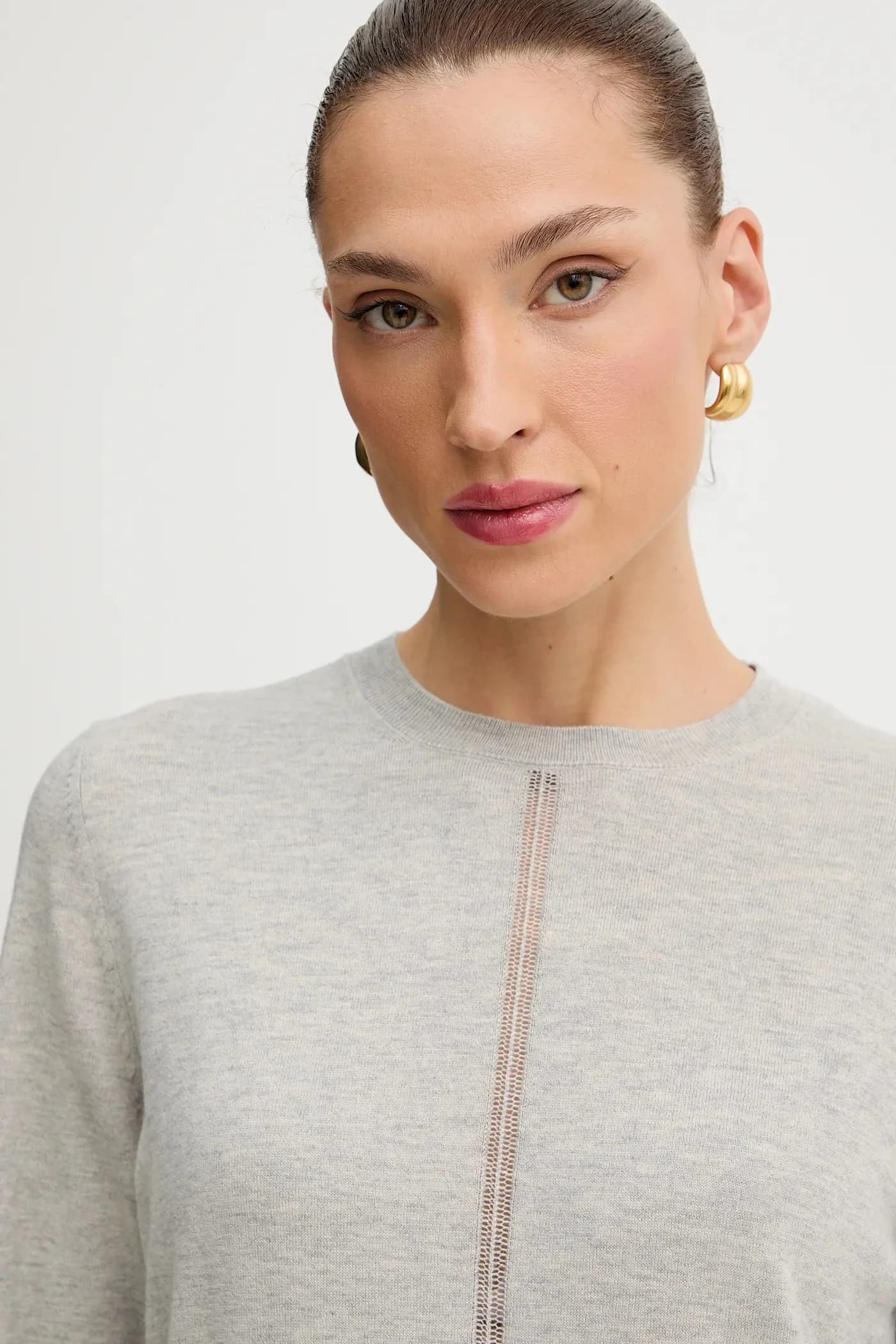 C_Finguine шерстяной свитер - фото 4