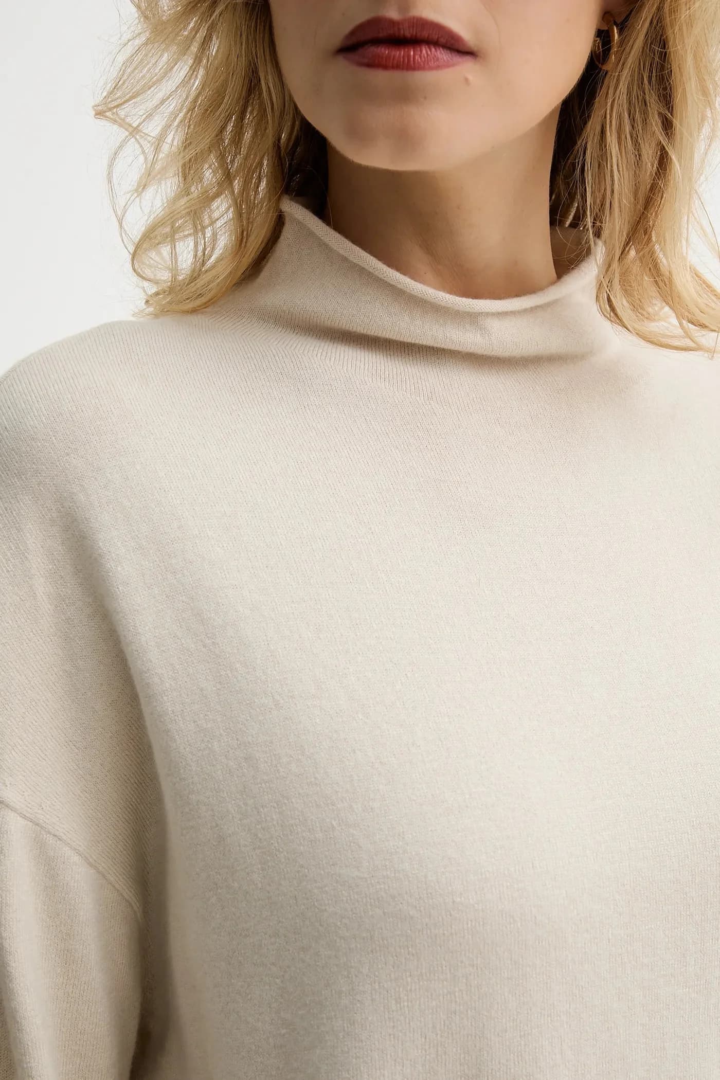 Свитер из смесовой шерсти - фото 5