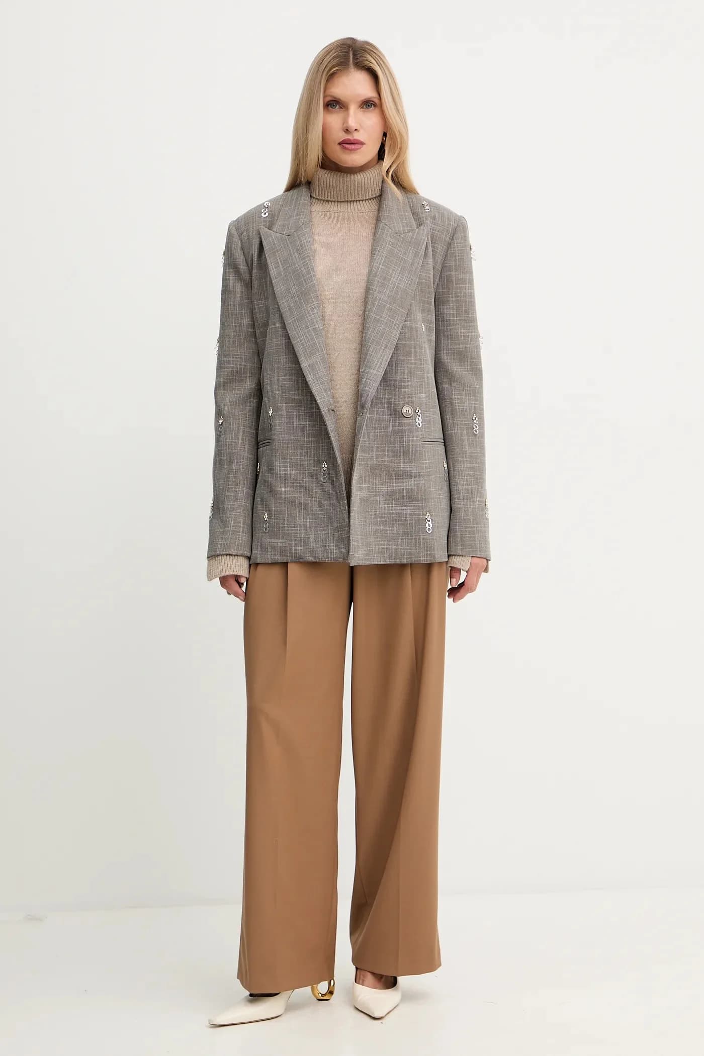 Свитер из смесовой шерсти - фото 2