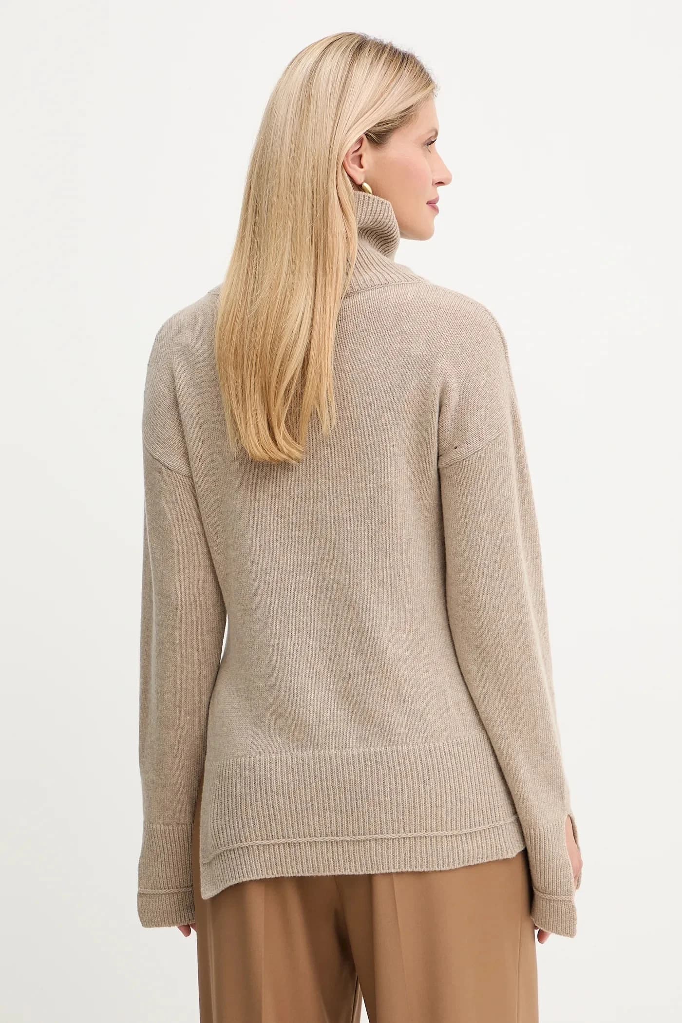 Свитер из смесовой шерсти - фото 3