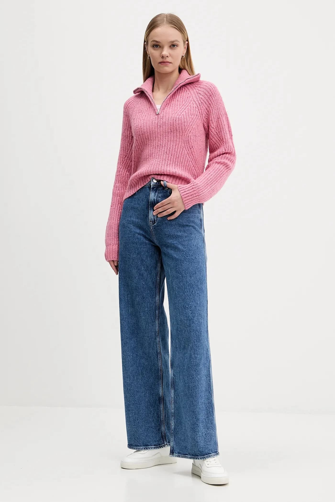 Свитер из смесовой шерсти - фото 2