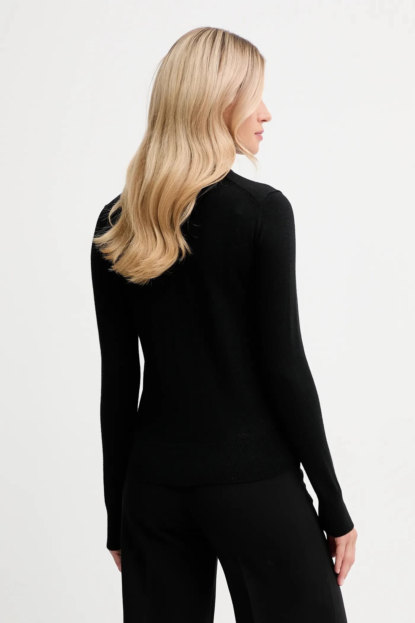 Свитер из смесовой шерсти - фото 3