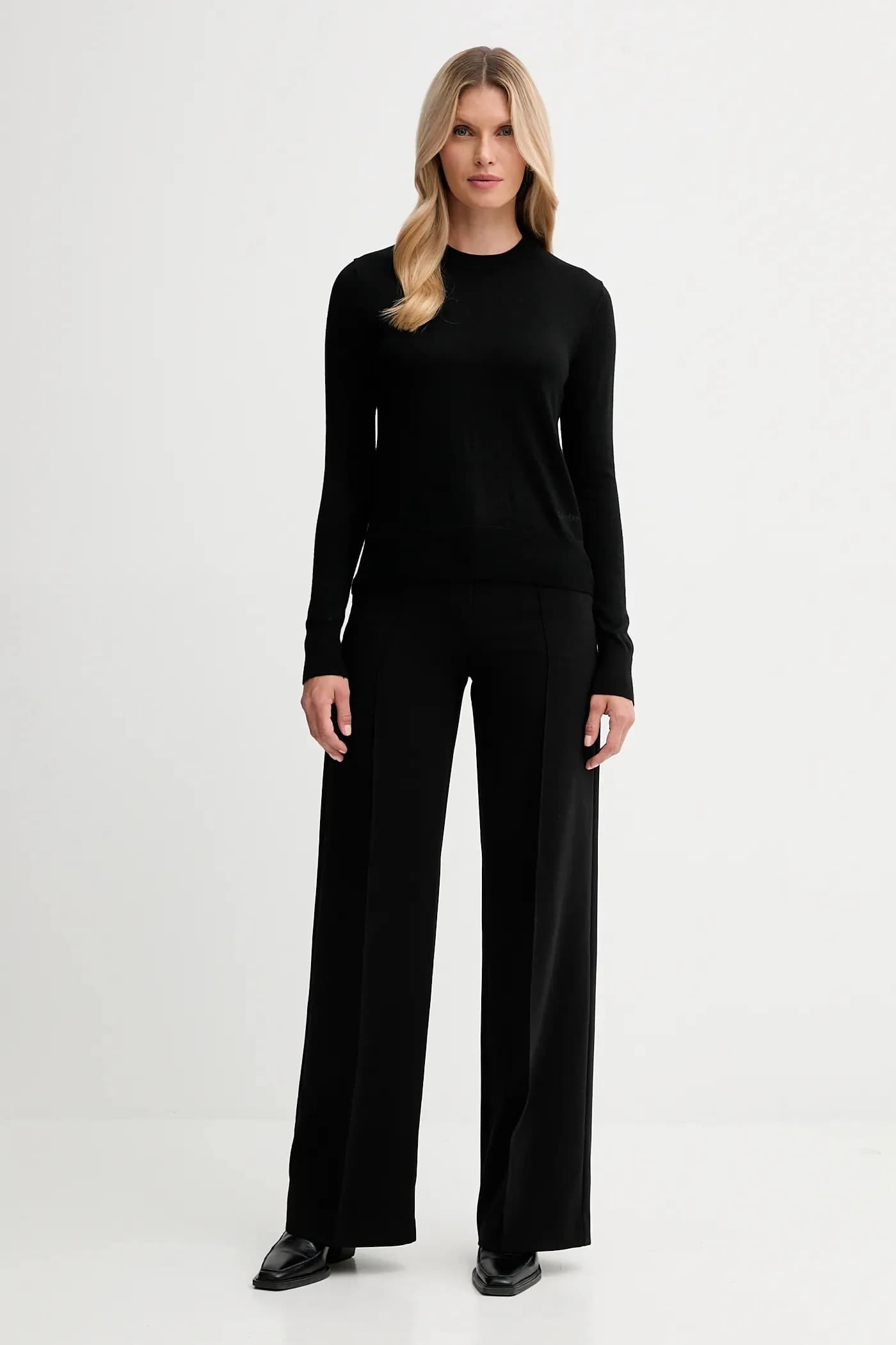 Свитер из смесовой шерсти - фото 4