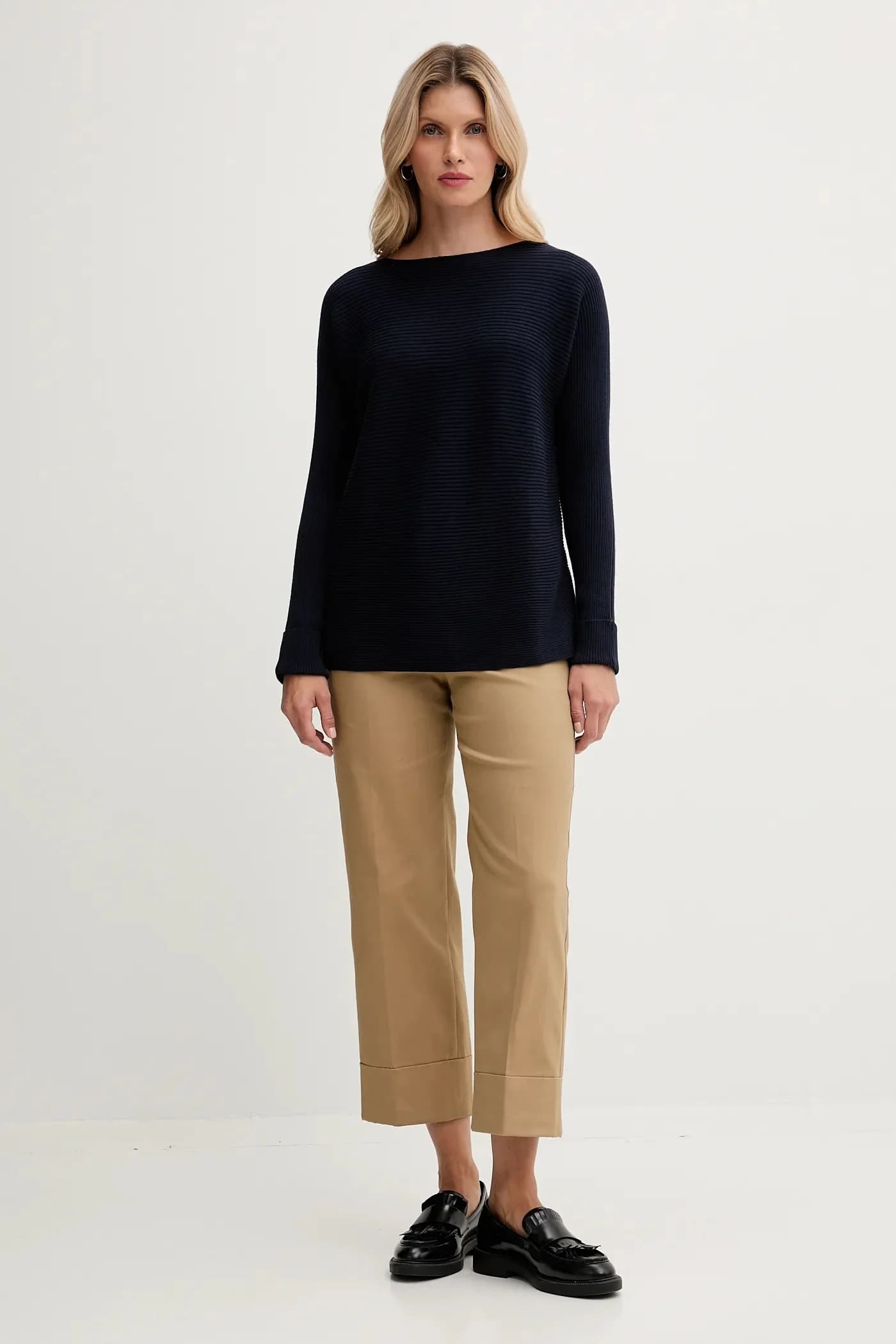 Свитер из смесовой шерсти - фото 2