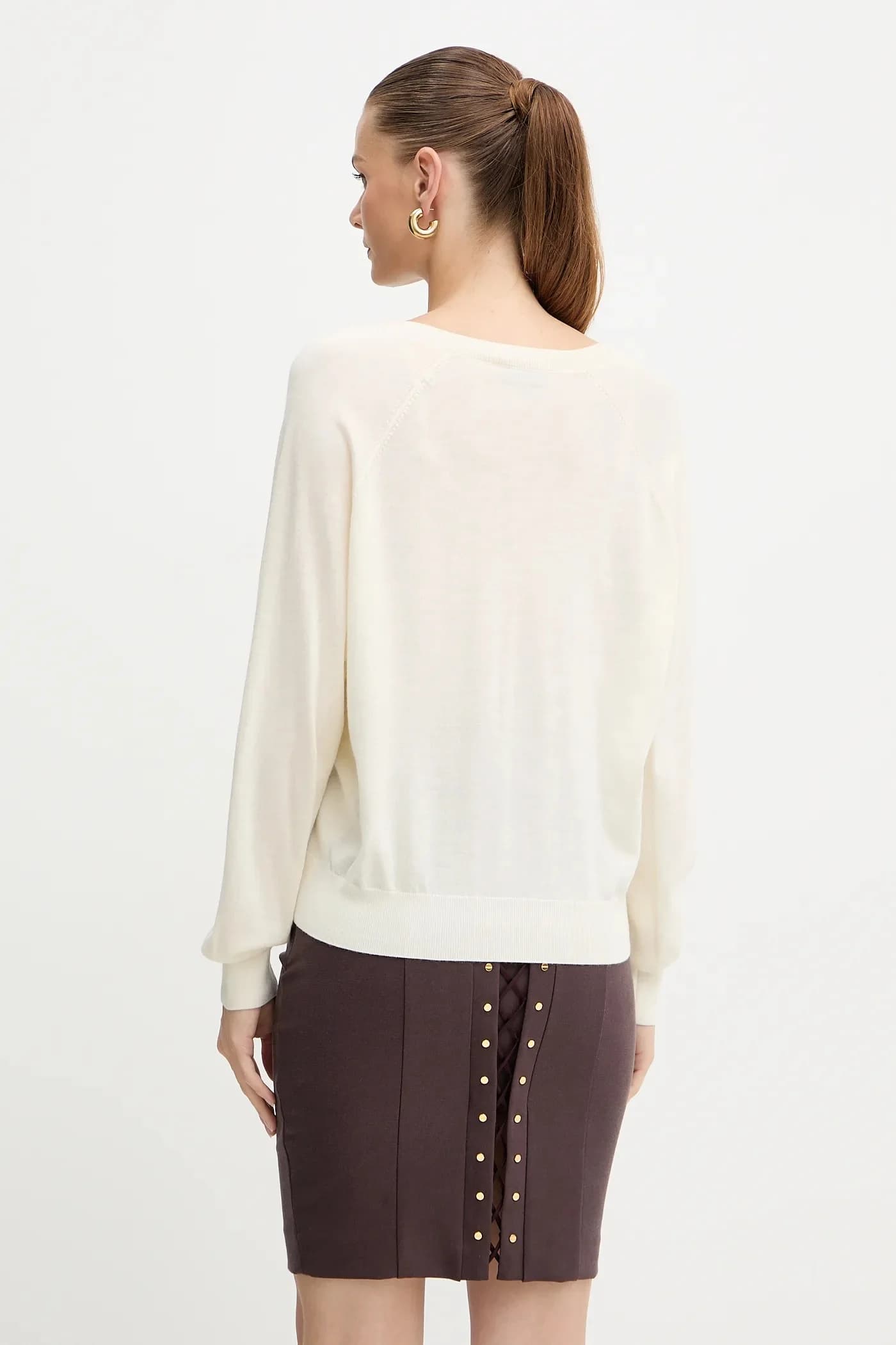 Свитер из смесовой шерсти - фото 3